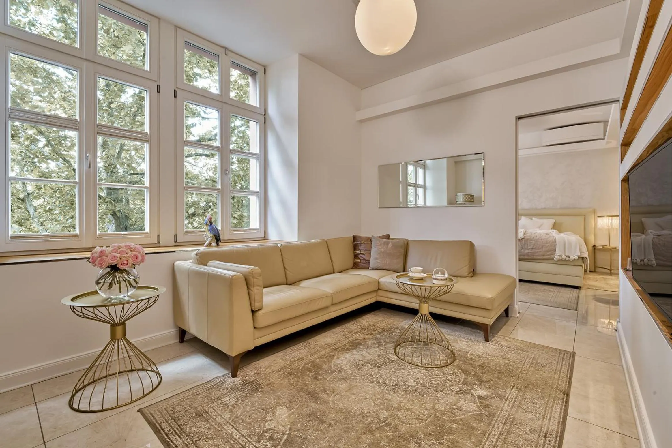 Living room in Boutique Suites and Residences Heidelberg- Alte Zigarrenmanufaktur