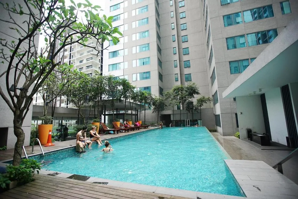 Swimming pool in Mercu Summer Suites Bernice KLCC