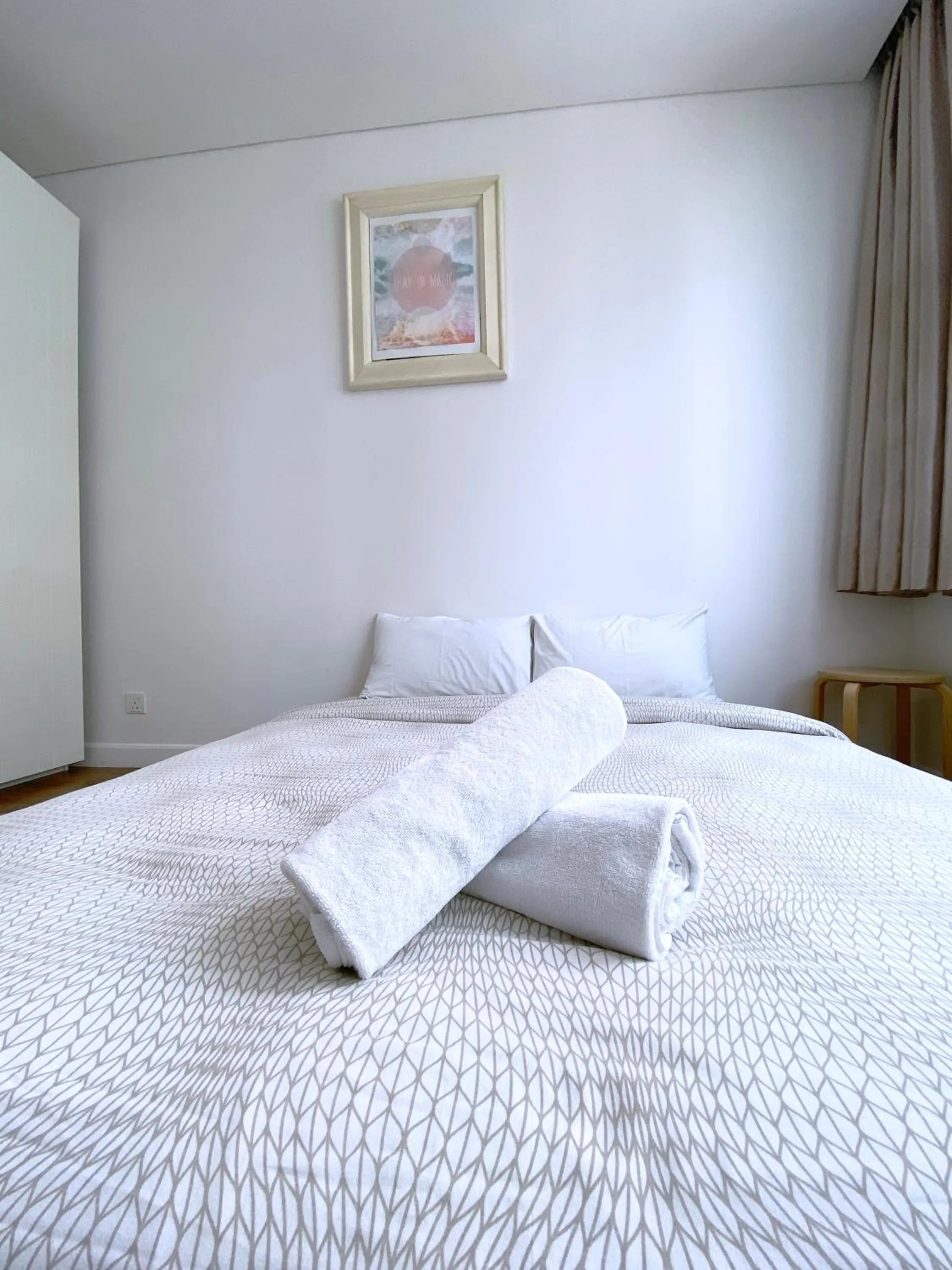 Bed in Mercu Summer Suites Bernice KLCC