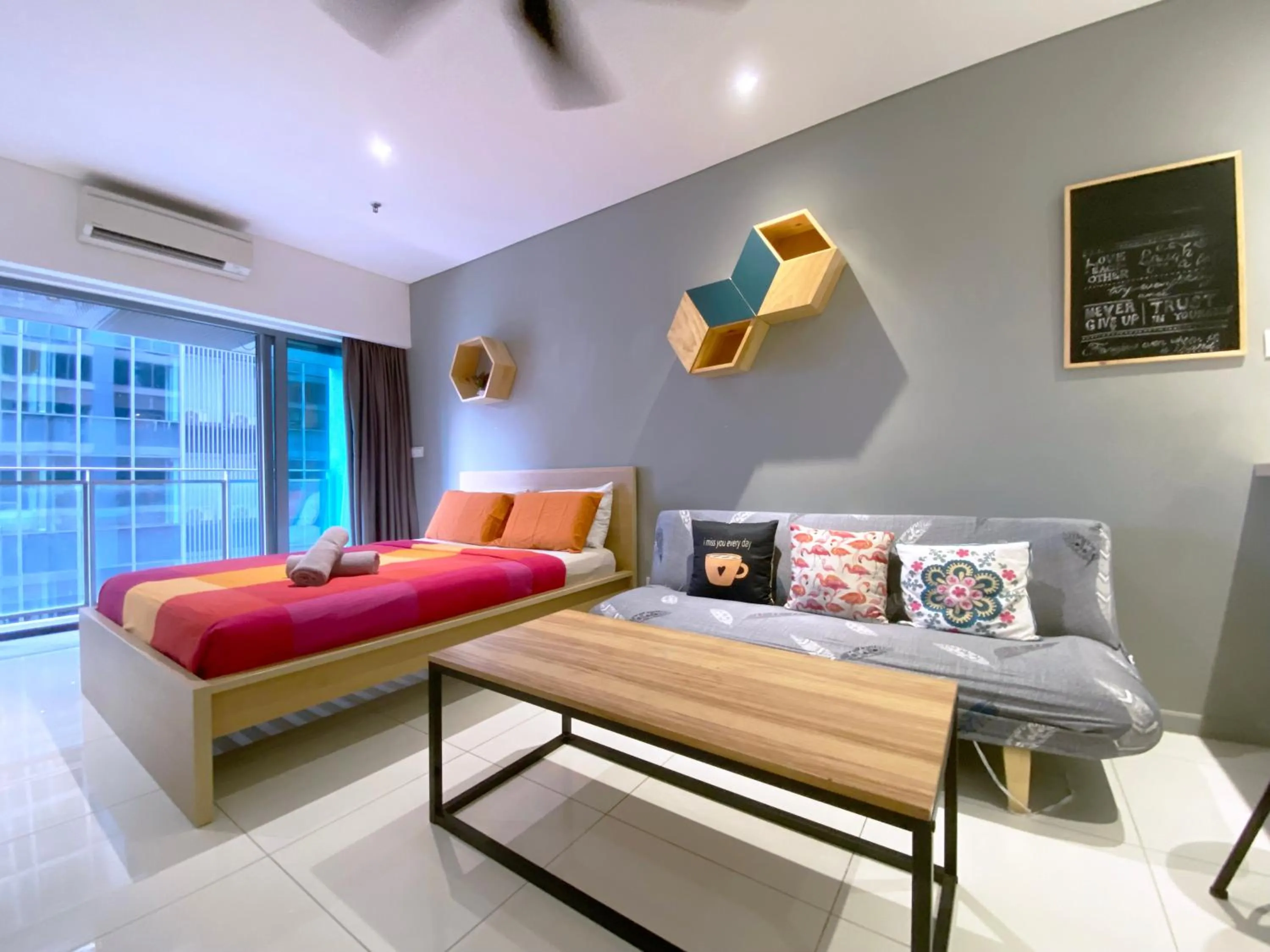 Bedroom in Mercu Summer Suites Bernice KLCC