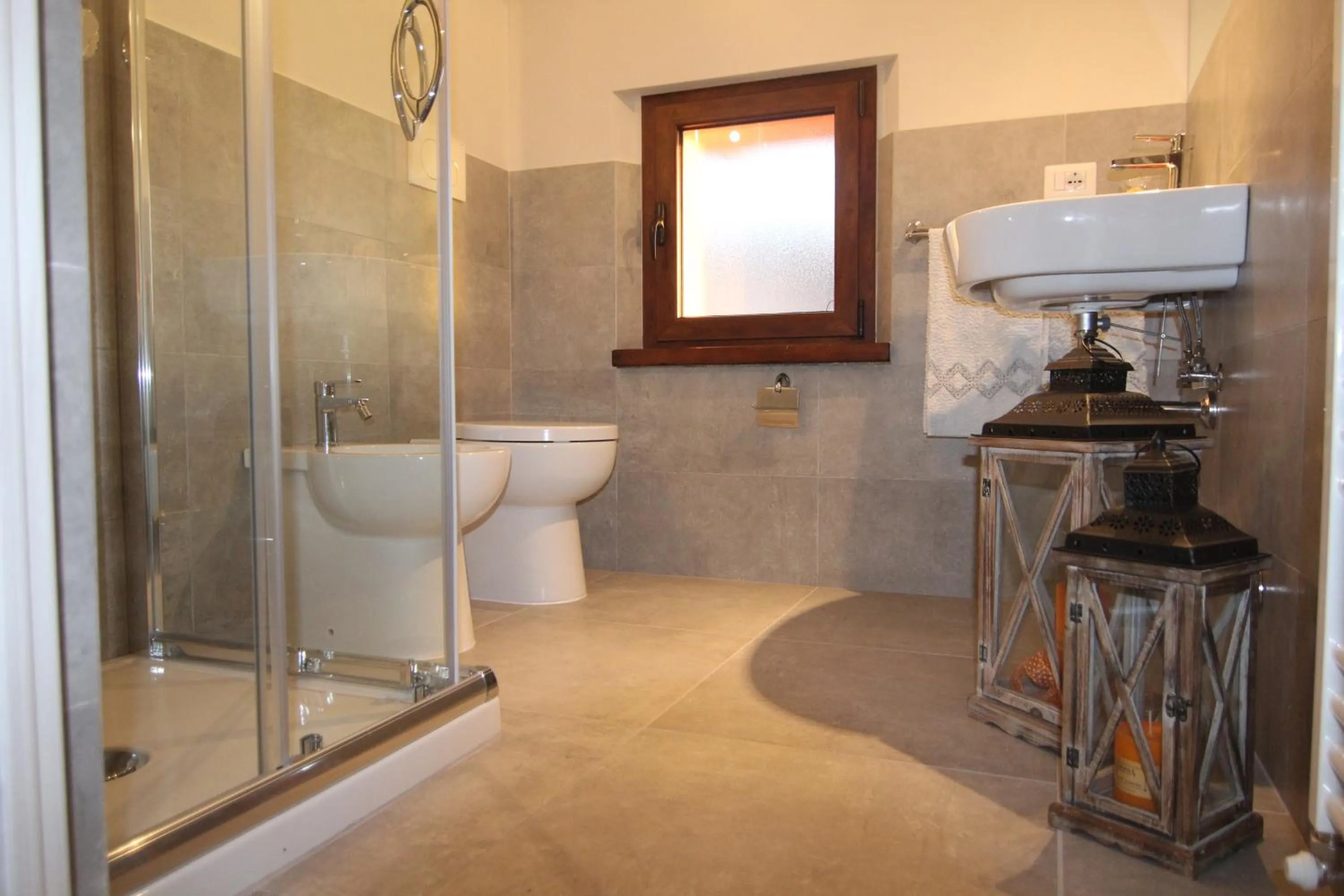 Bathroom in Il Fienile di Assisi