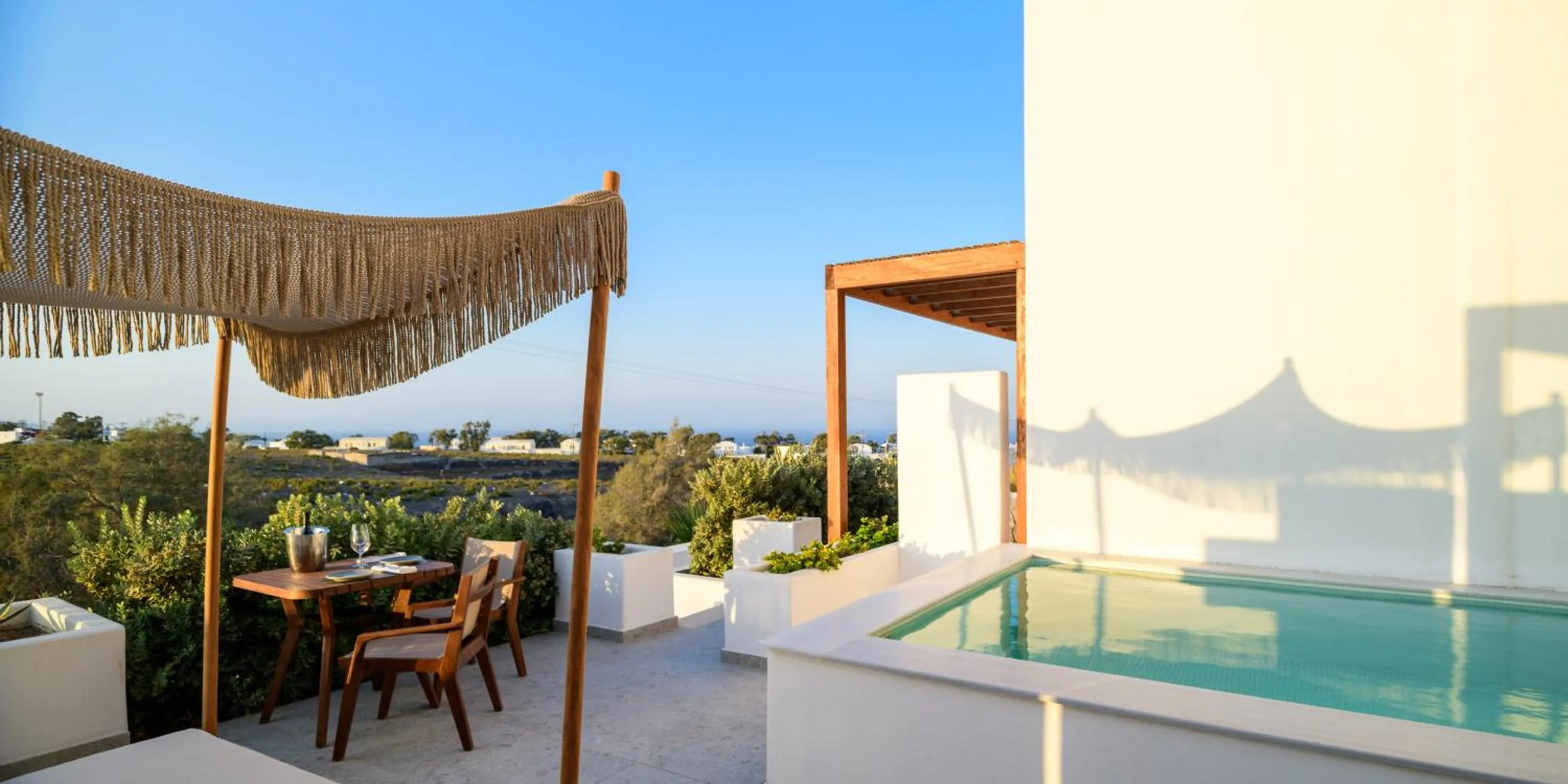 Patio in Safrani Suites