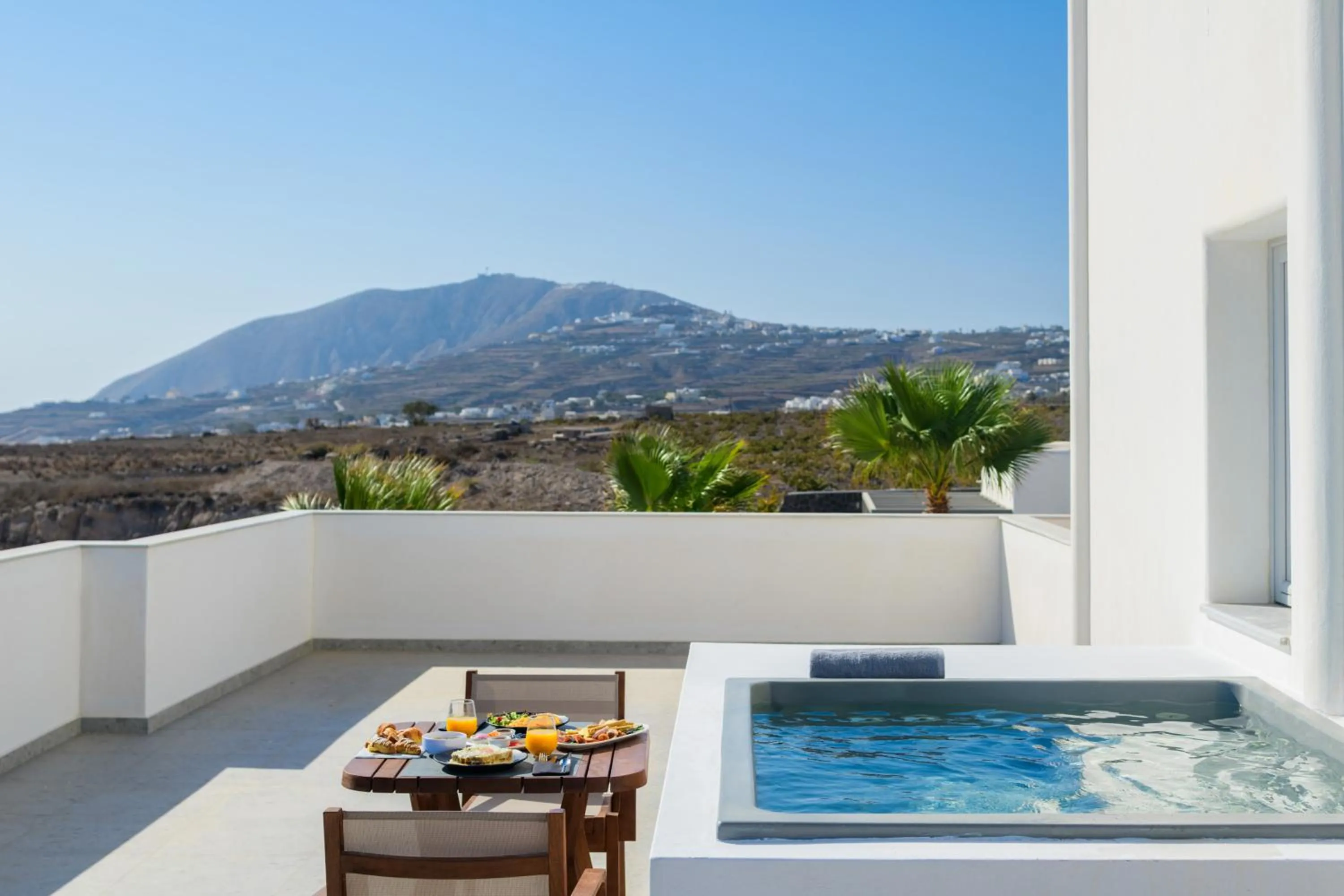 Patio in Safrani Suites