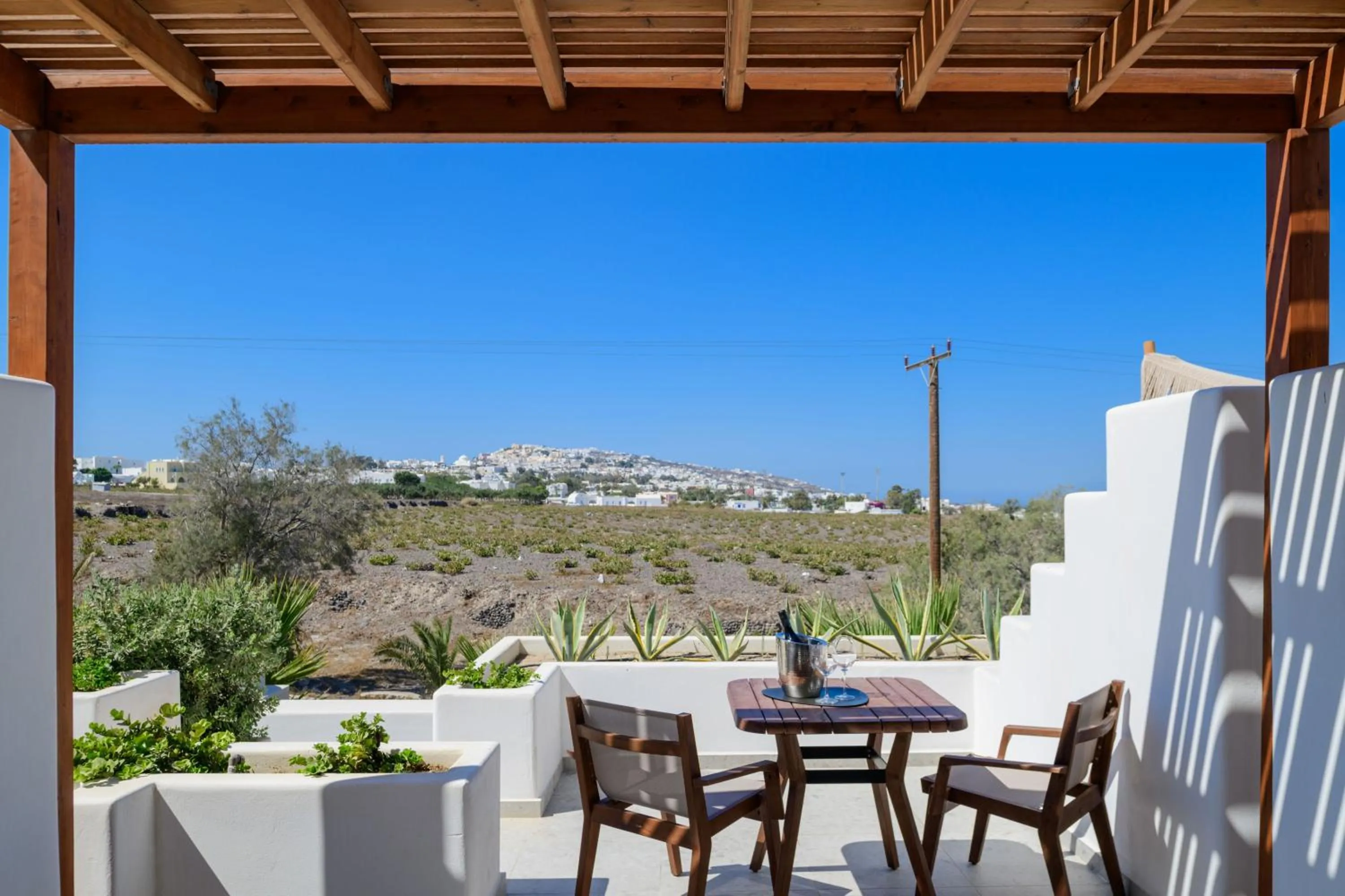 Patio in Safrani Suites