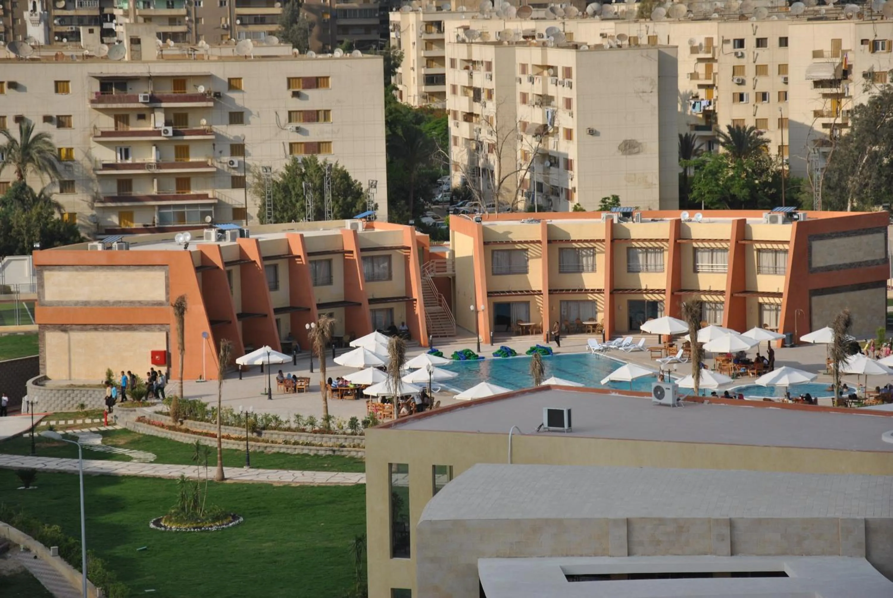 Bird's eye view in Jewel Glorious Hotel