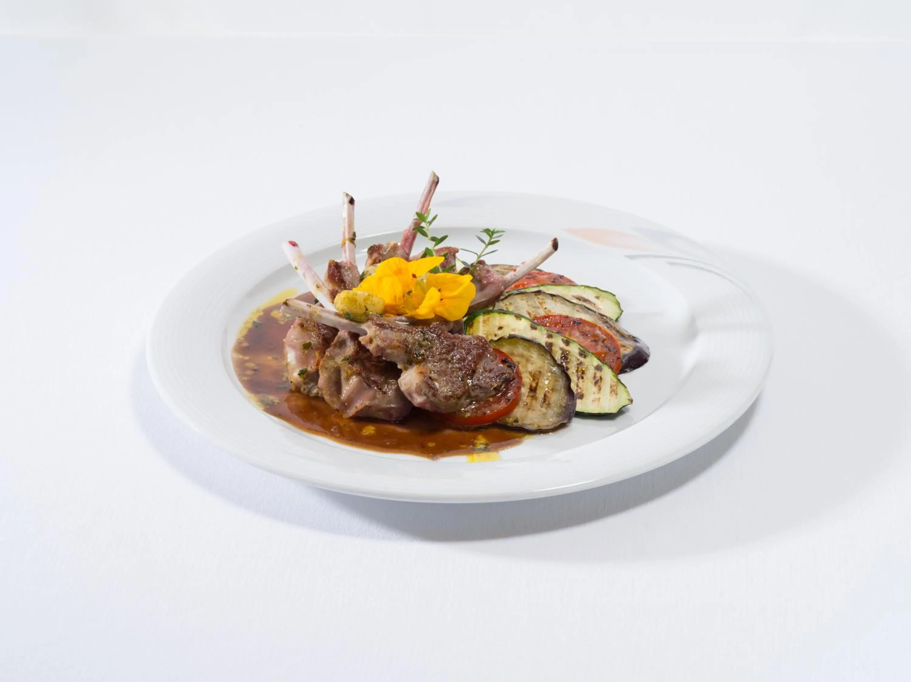 Food close-up in Hotel La Perla