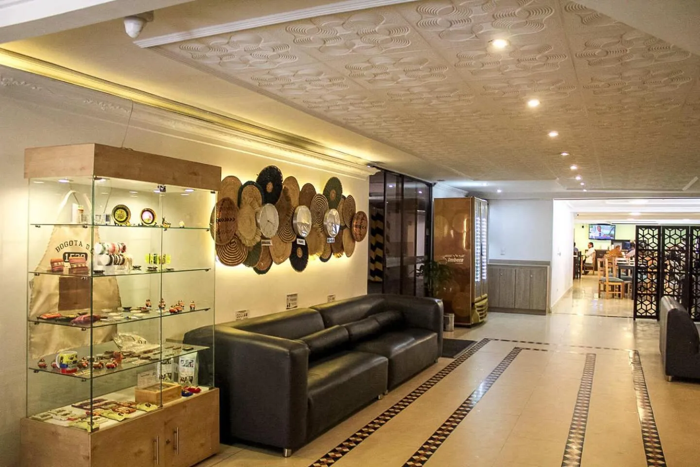 Seating area in Hotel Virrey Central