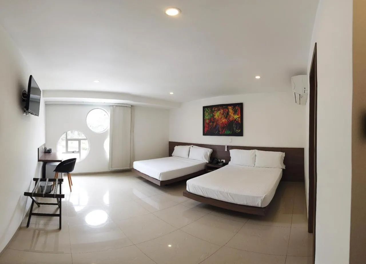 Bed in Hotel Mio Boutique