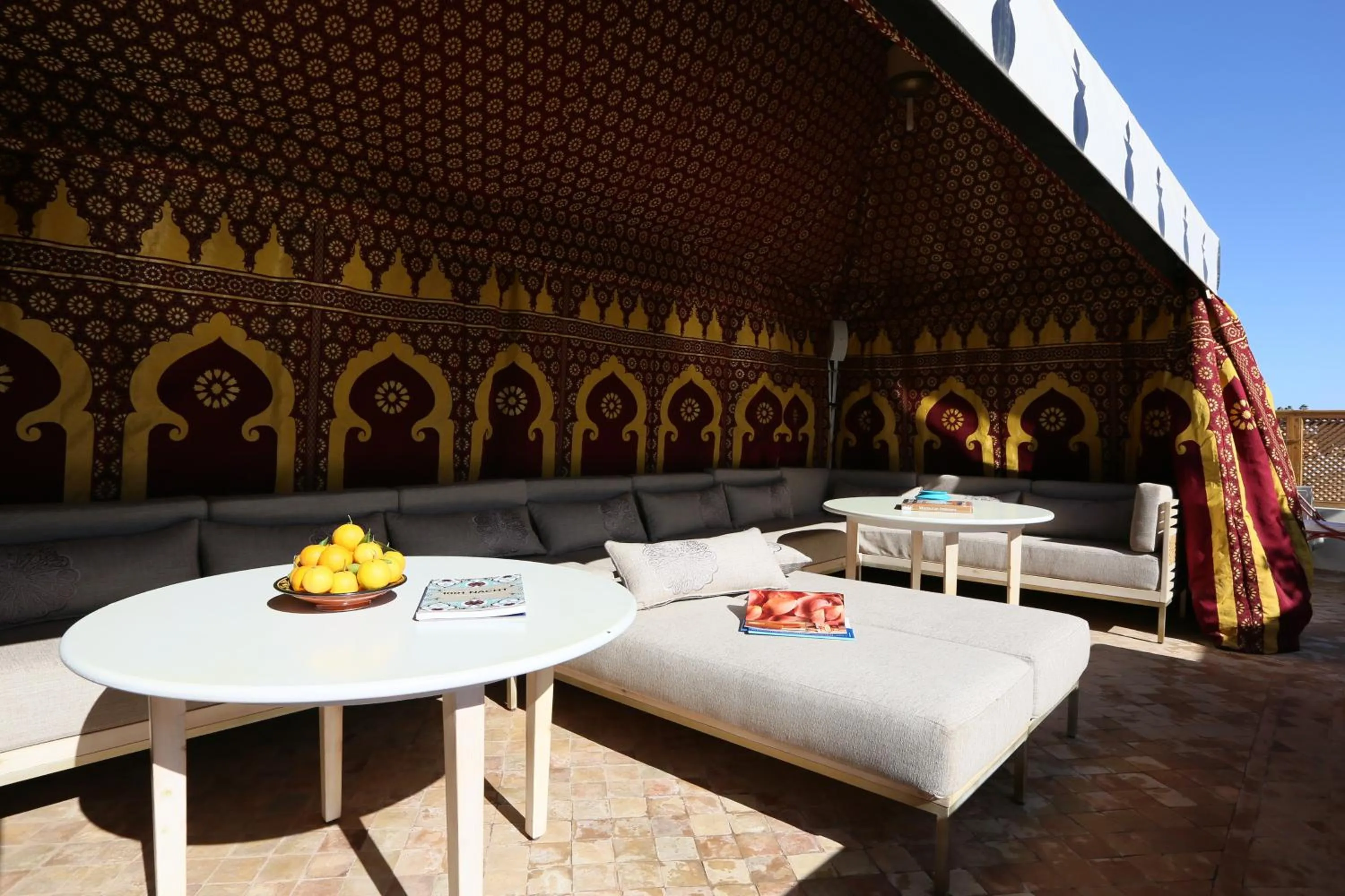 Balcony/Terrace in Riad Enchanté