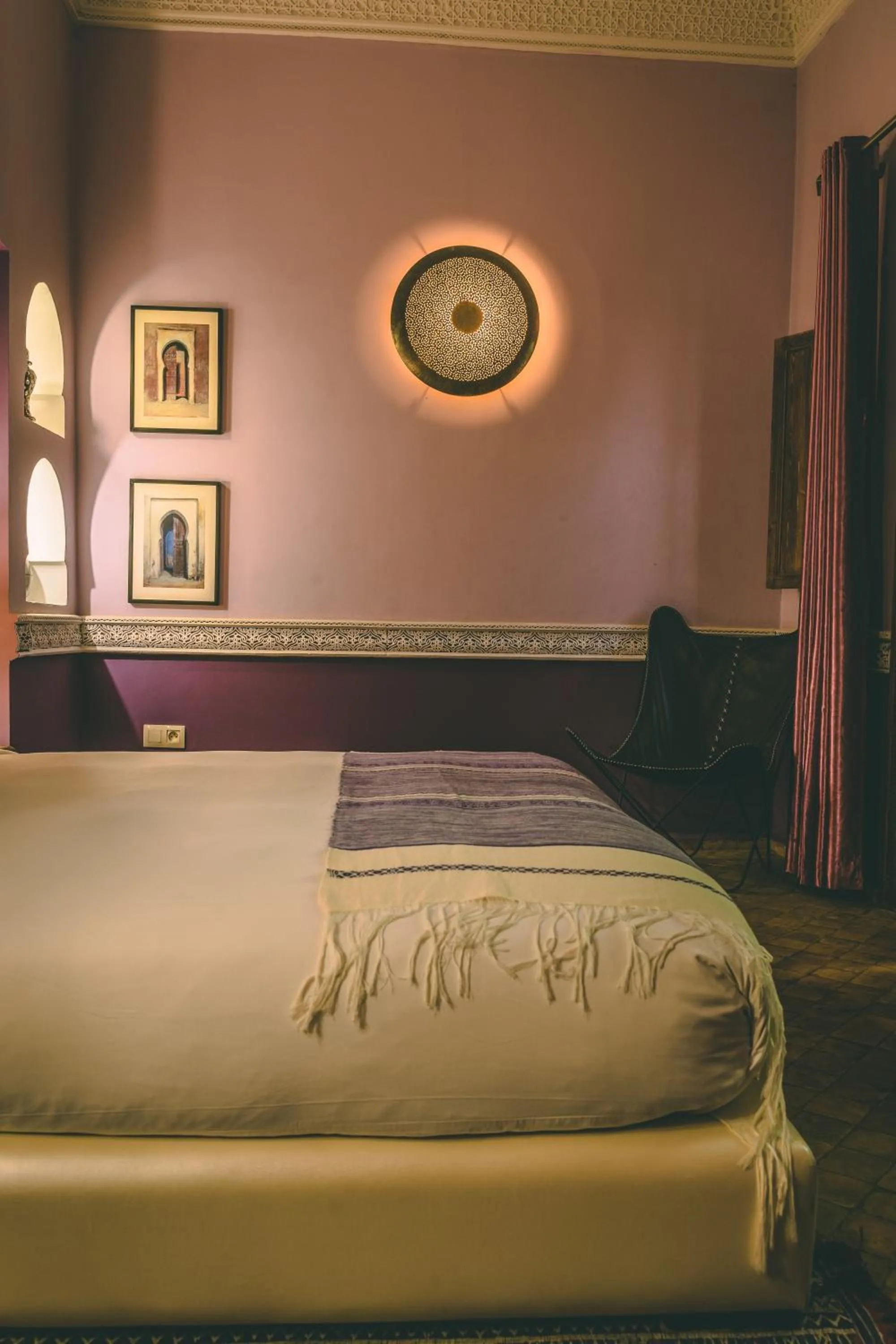 Bedroom, Bed in Riad Enchanté