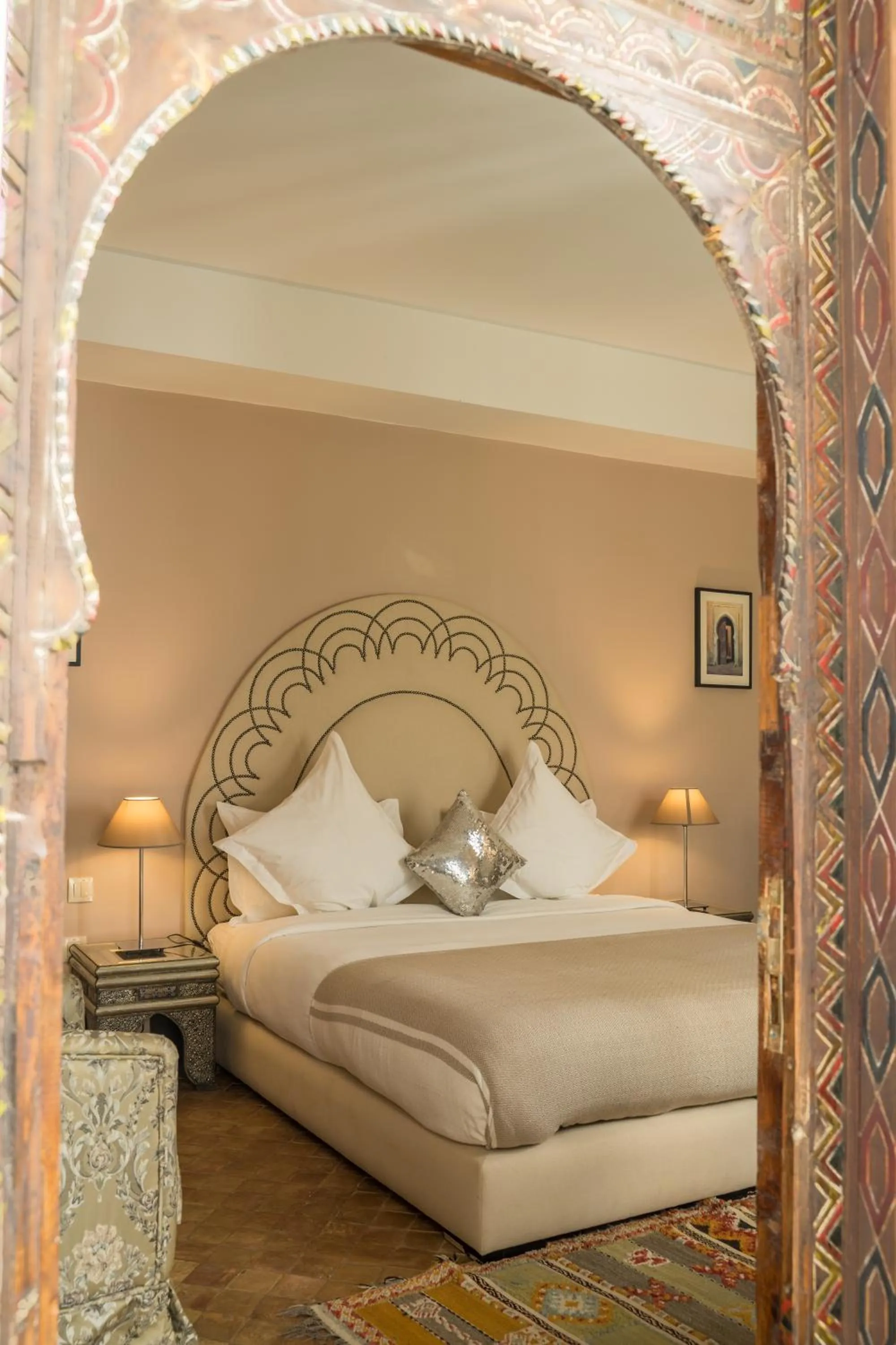 Bedroom, Bed in Riad Enchanté