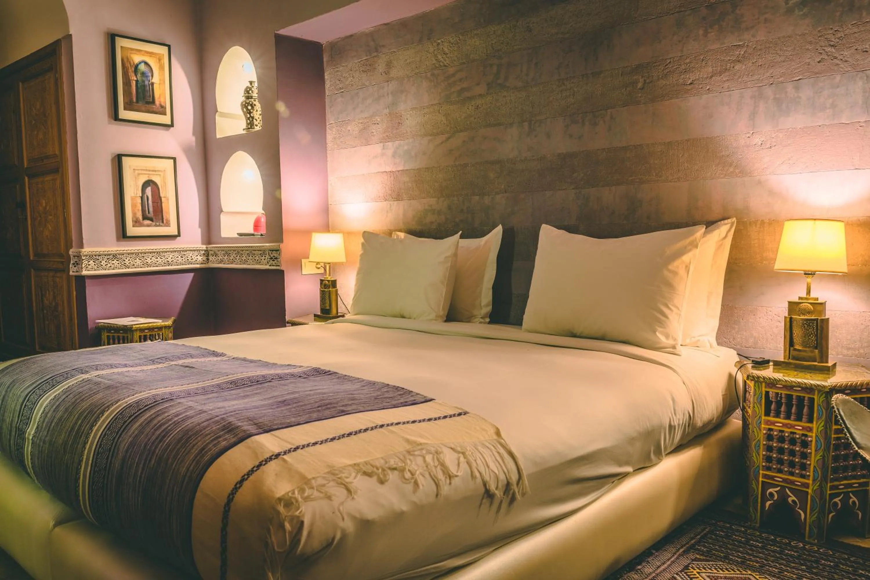 Bedroom, Bed in Riad Enchanté