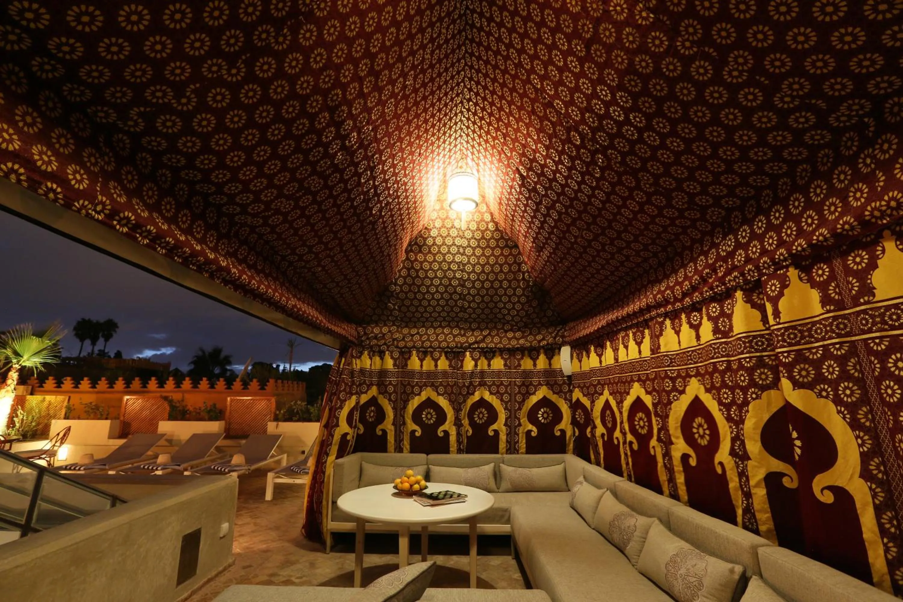 Balcony/Terrace in Riad Enchanté