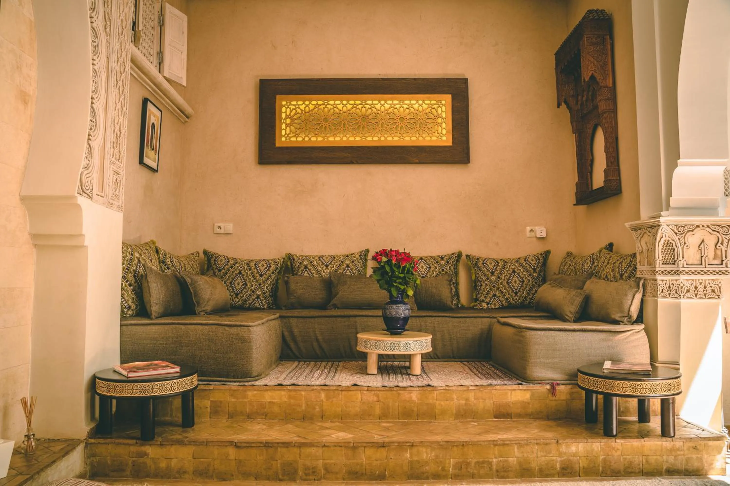 Living room in Riad Enchanté