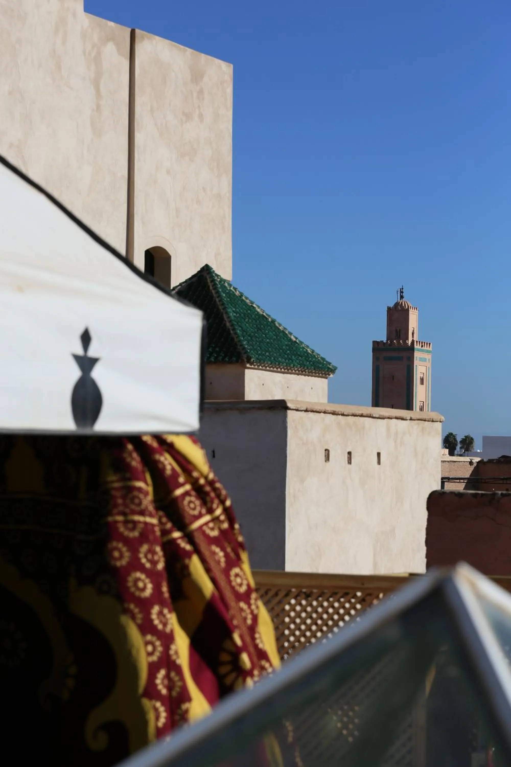 City view in Riad Enchanté