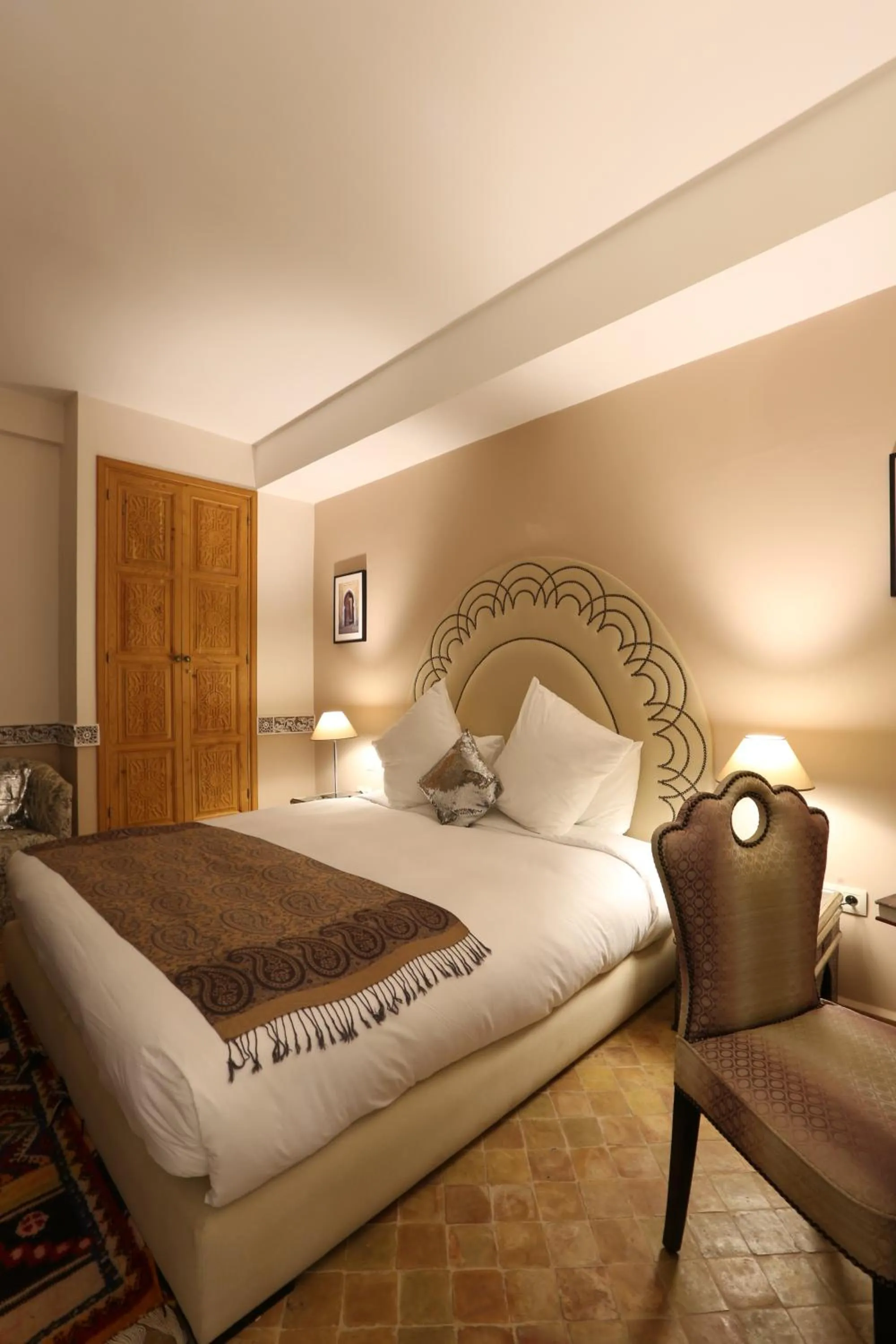Bedroom, Bed in Riad Enchanté