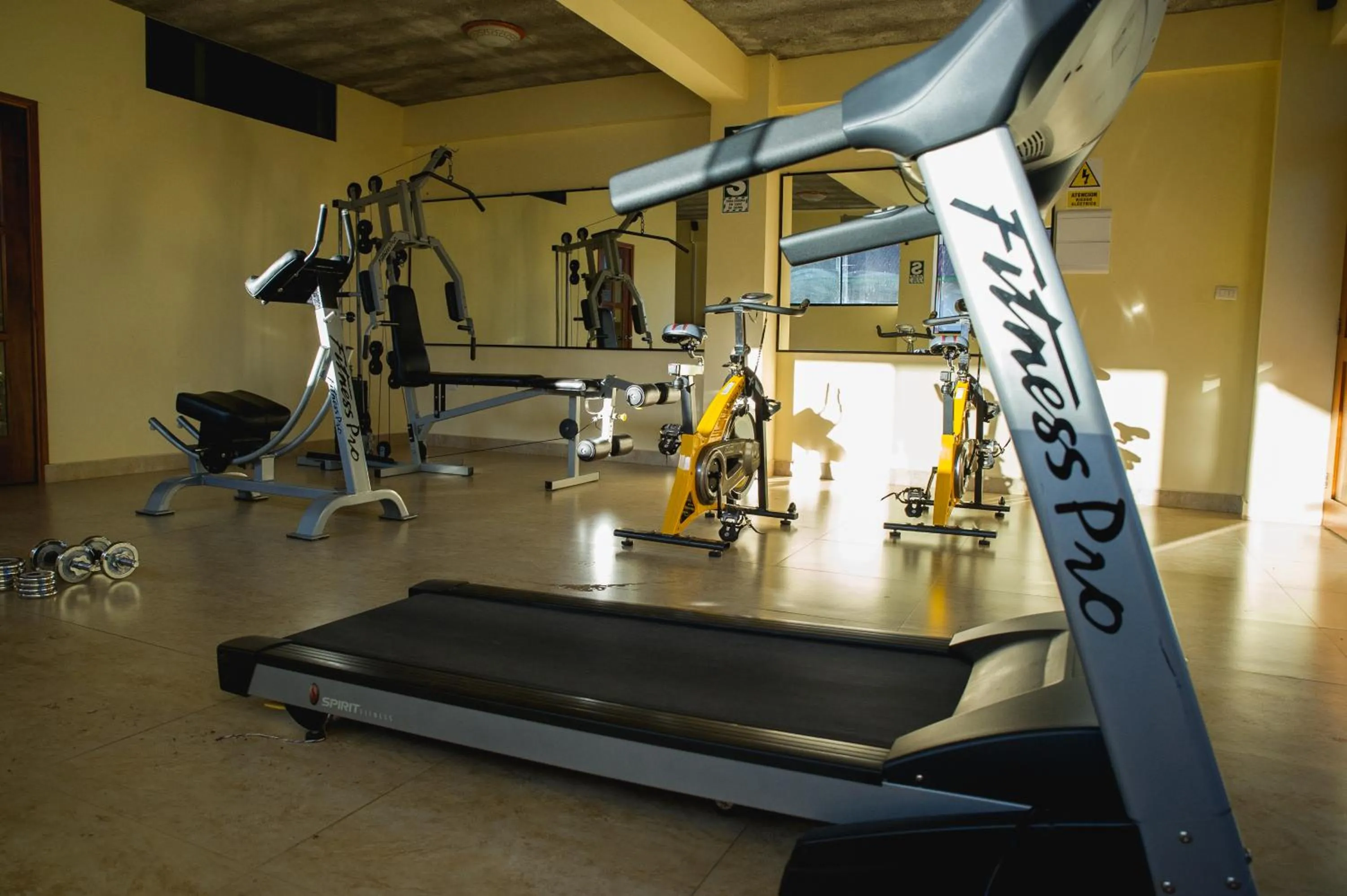 Fitness centre/facilities in Los Gavilanes Hotel