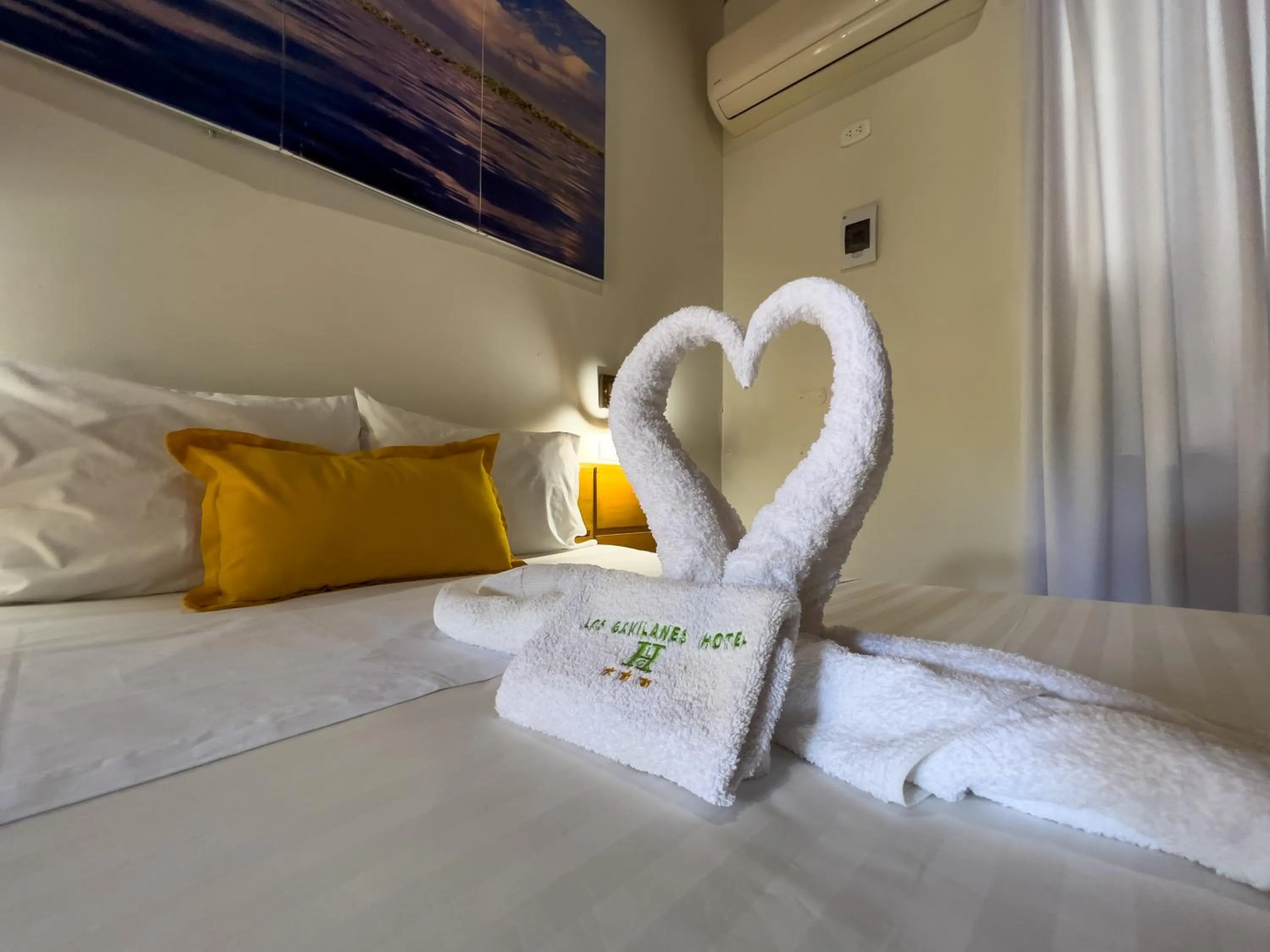 Bed in Los Gavilanes Hotel