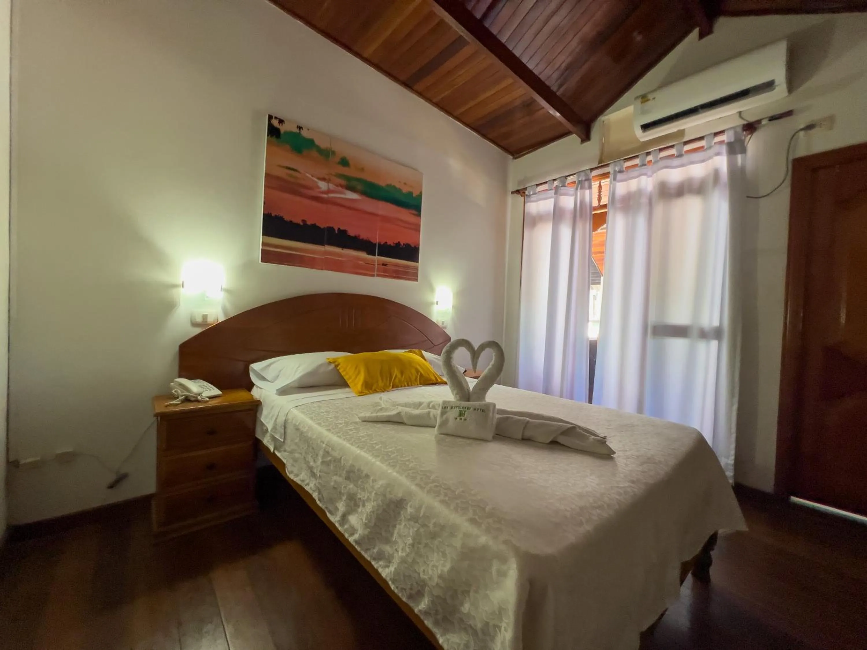 Bed in Los Gavilanes Hotel