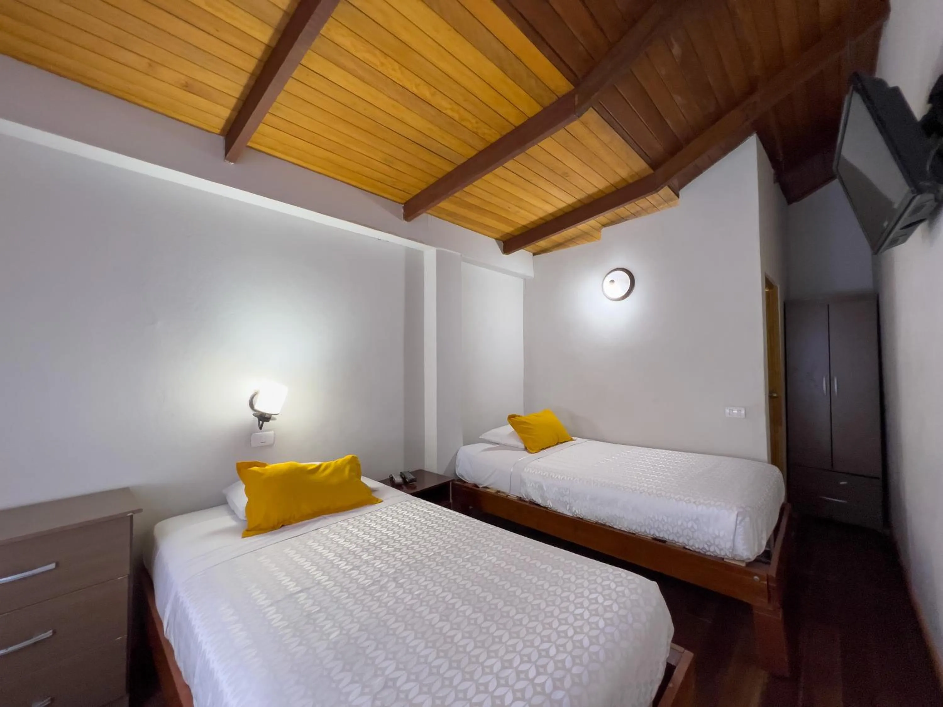 Bed in Los Gavilanes Hotel