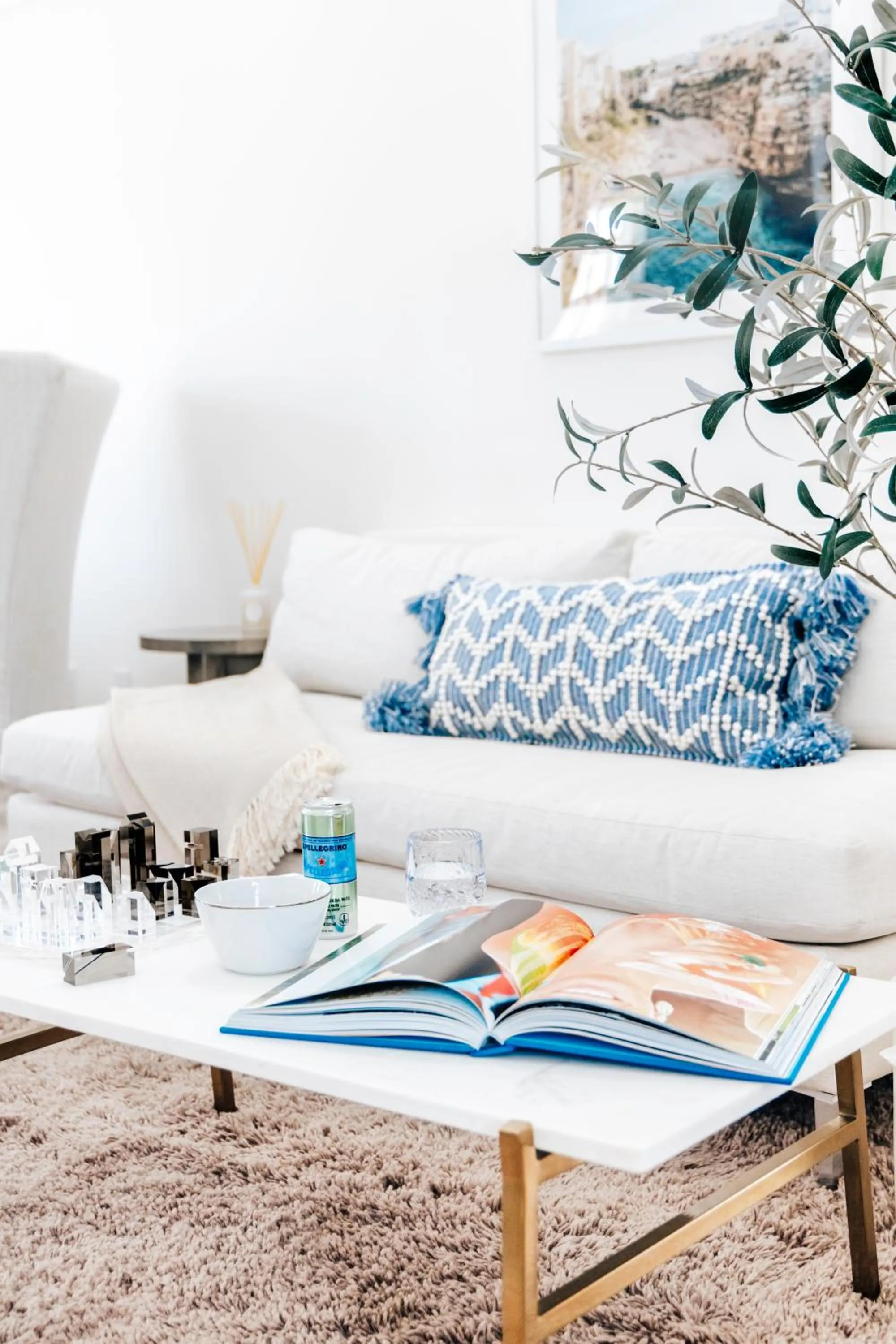 Living room in EHP Resort & Marina