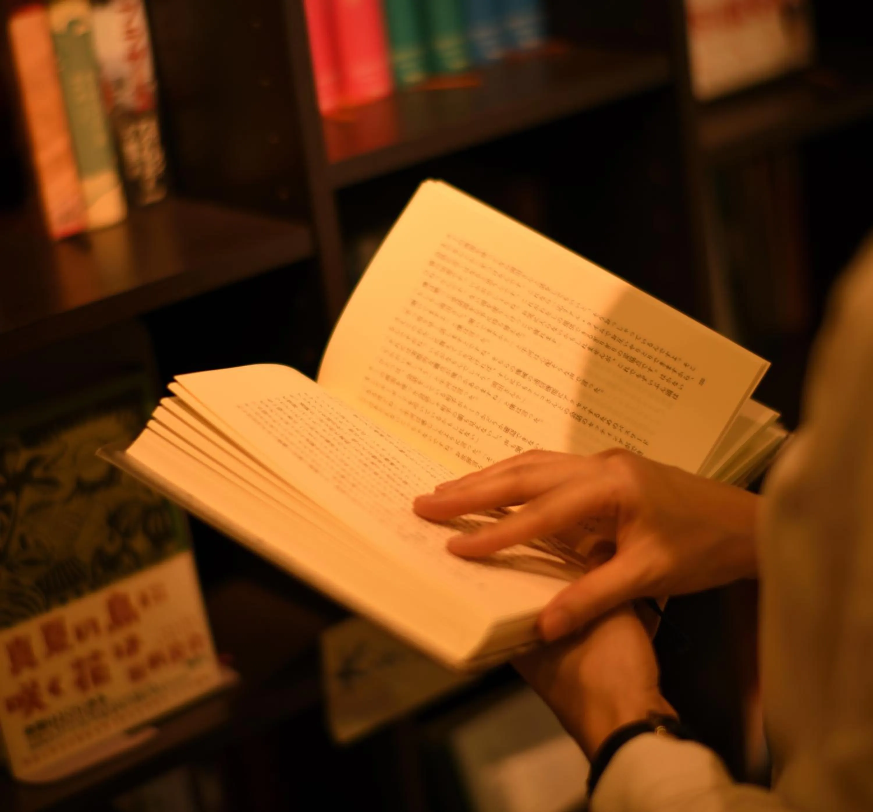 Library in Sakunami Onsen Yuzukushi Salon Ichinobo