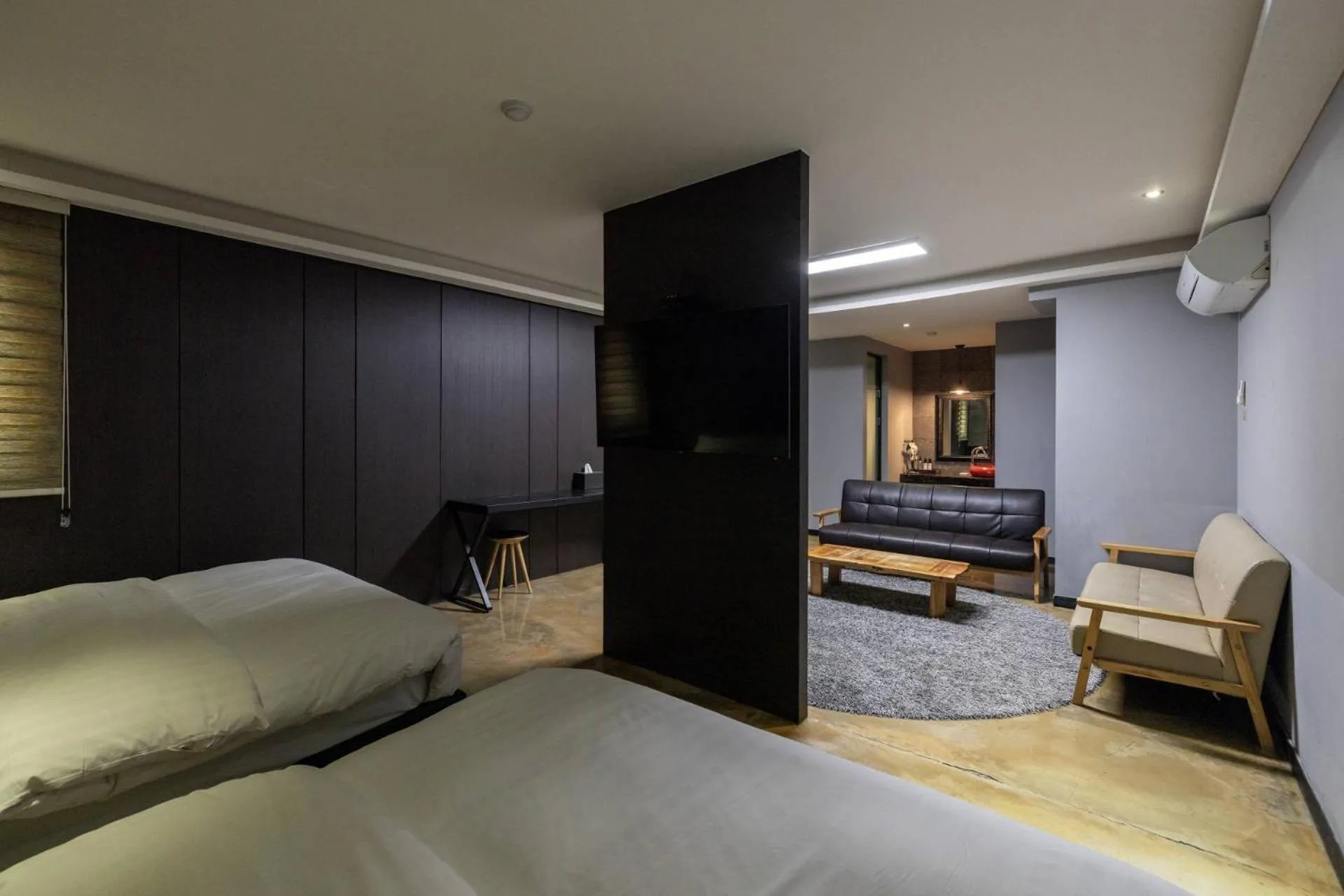 Bed in XYM Hotel Icheon