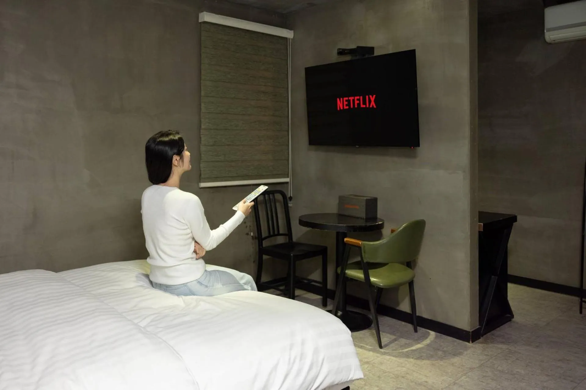 Bed in XYM Hotel Icheon