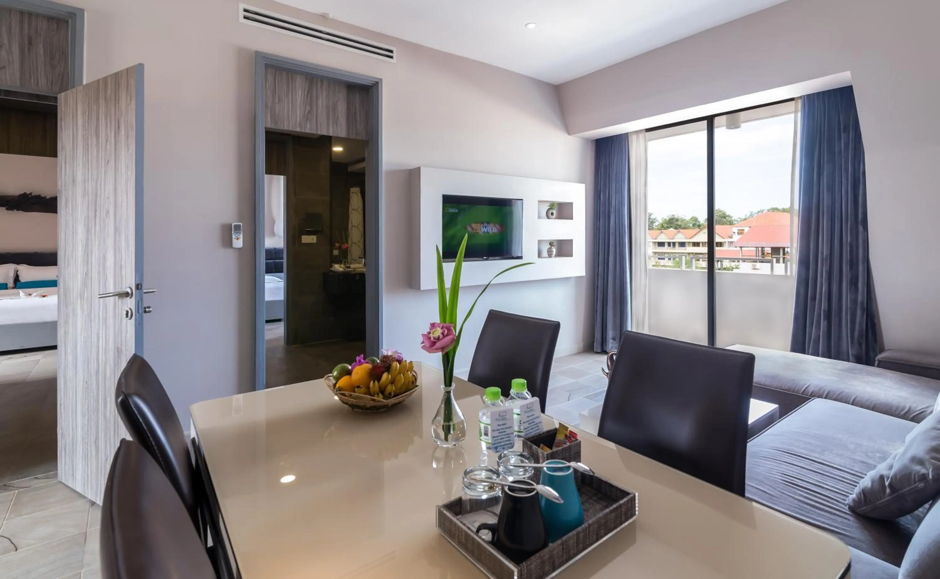 Dining area in Damrei Angkor Hotel