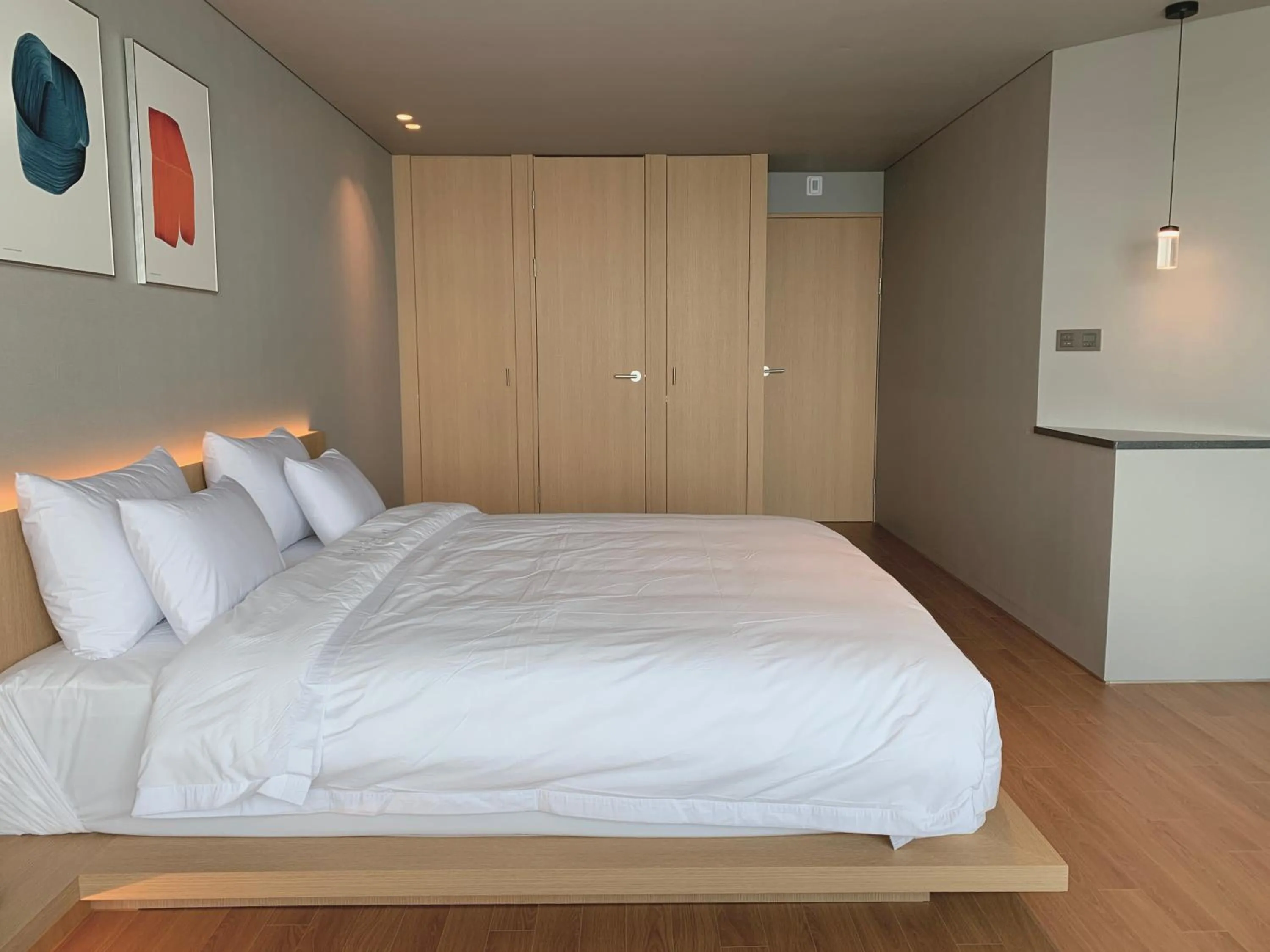 Bed in Hotel SANG SANG & Private SANG SANG POOL VILLA