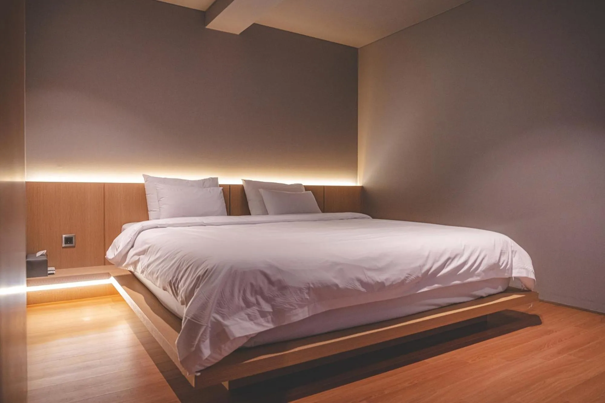 Bed in Hotel SANG SANG & Private SANG SANG POOL VILLA