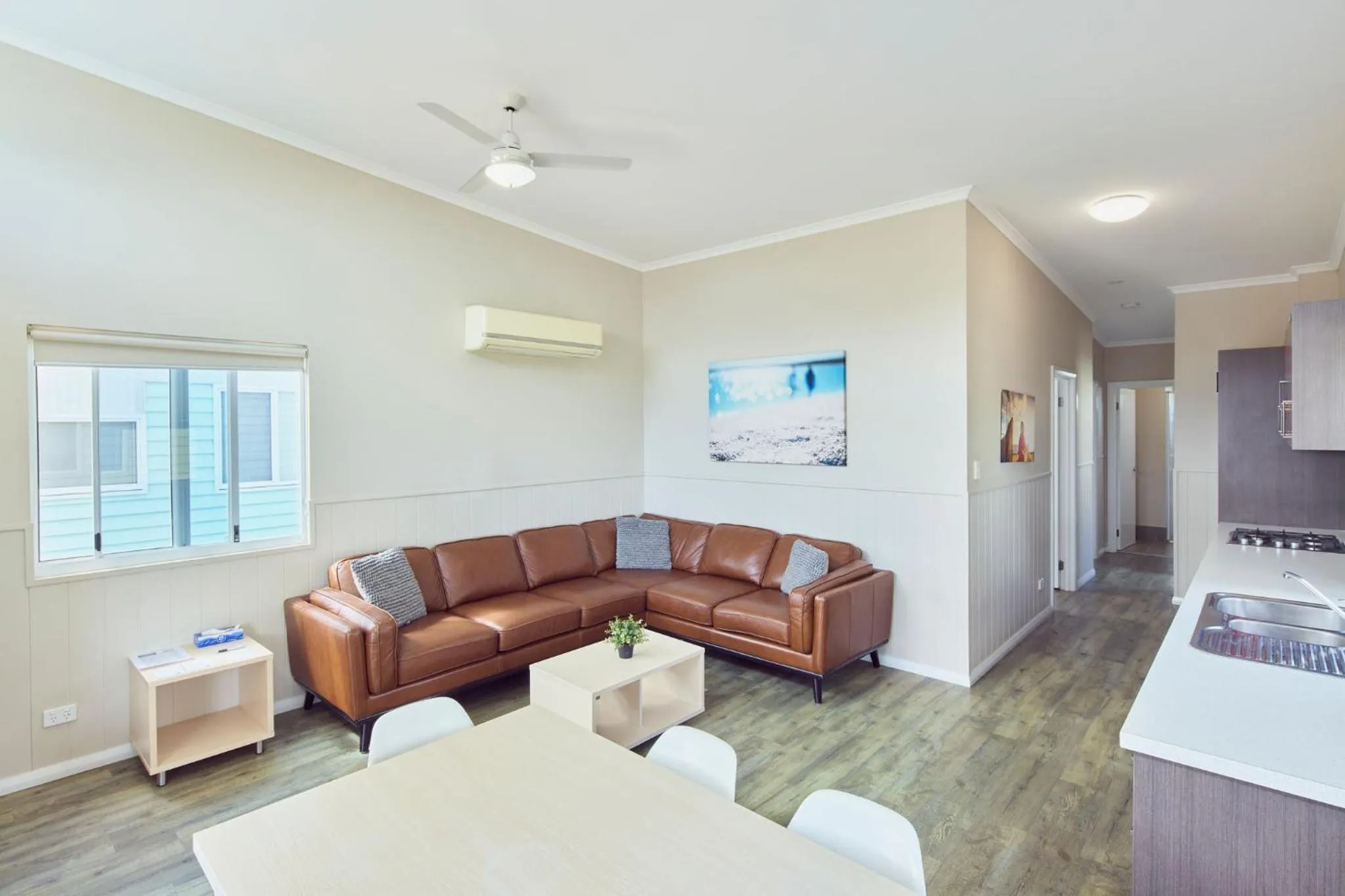 Living room in RAC Cervantes Holiday Park