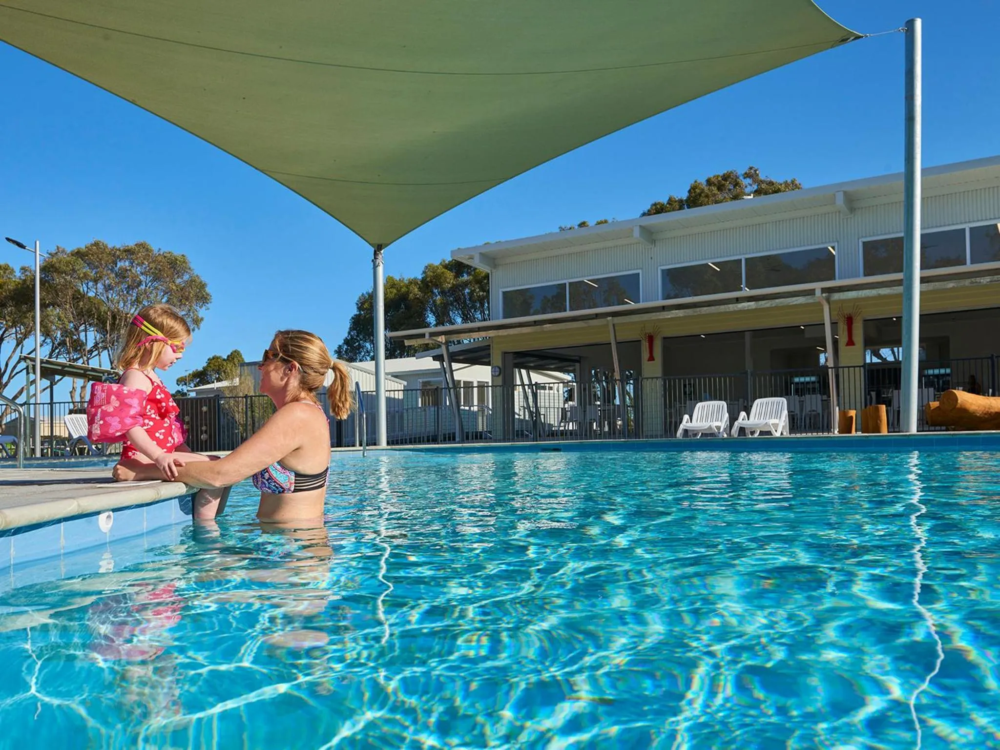 Swimming pool in RAC Cervantes Holiday Park