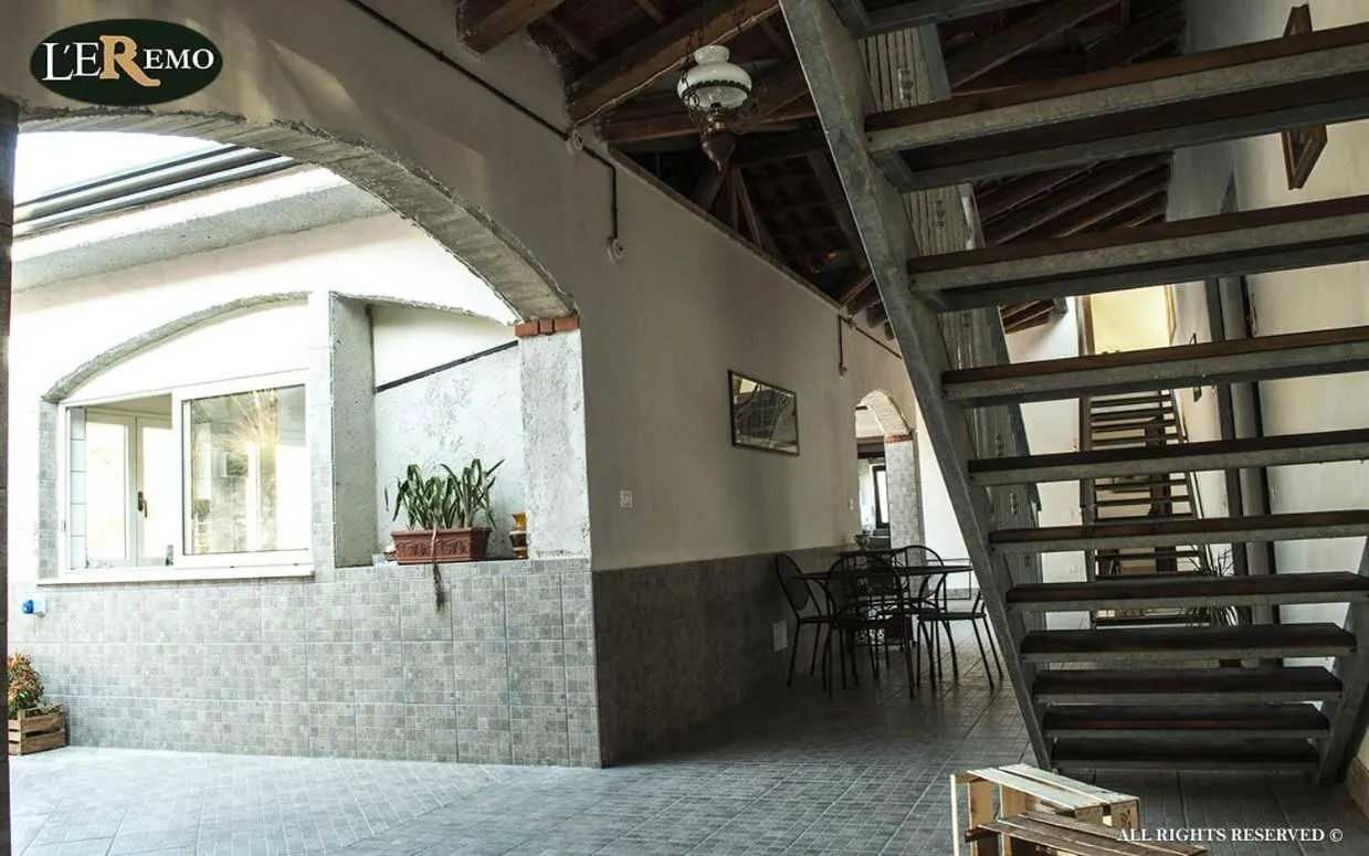 Decorative detail in L'Eremo Country House