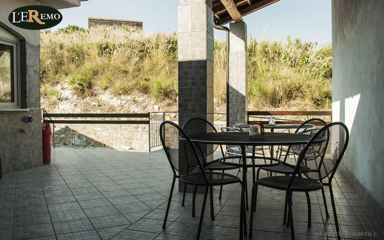 Patio in L'Eremo Country House