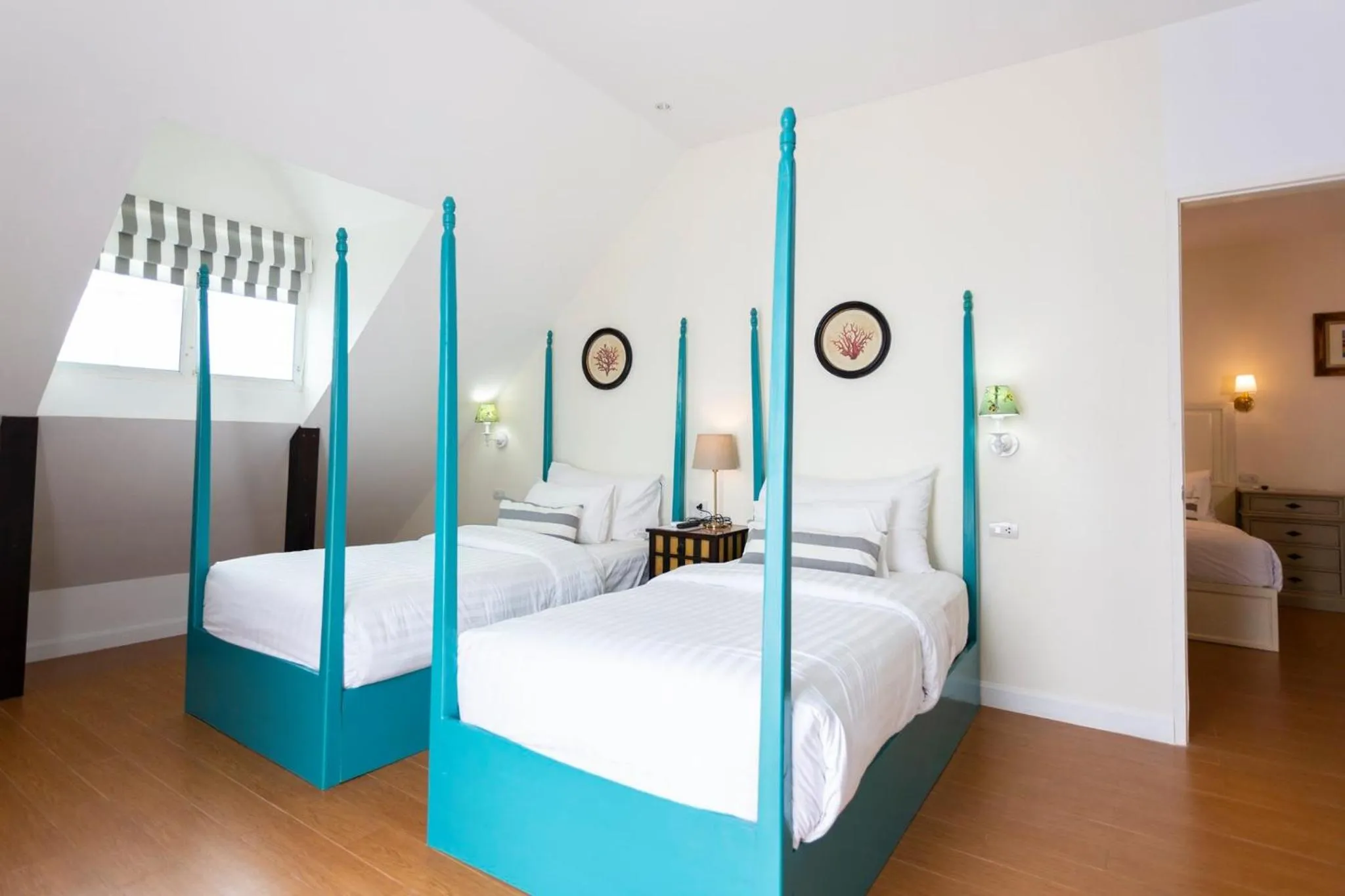 Bedroom, Bed in Nai Suan Bed and Breakfast