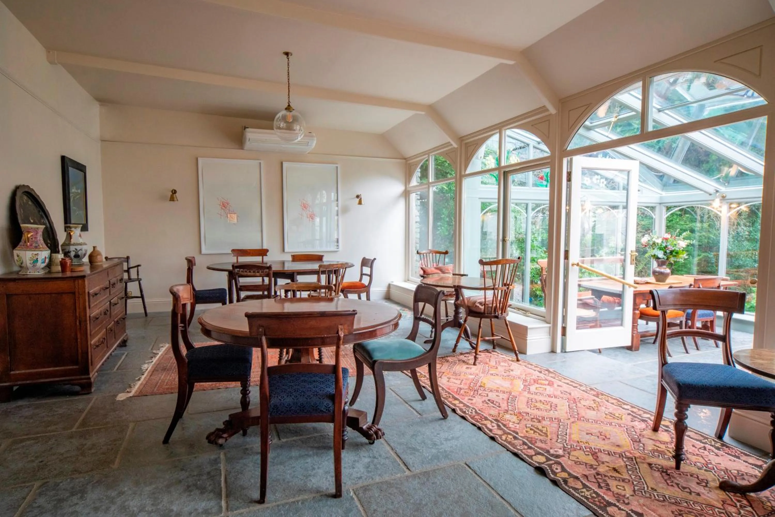 Patio in Victorian House