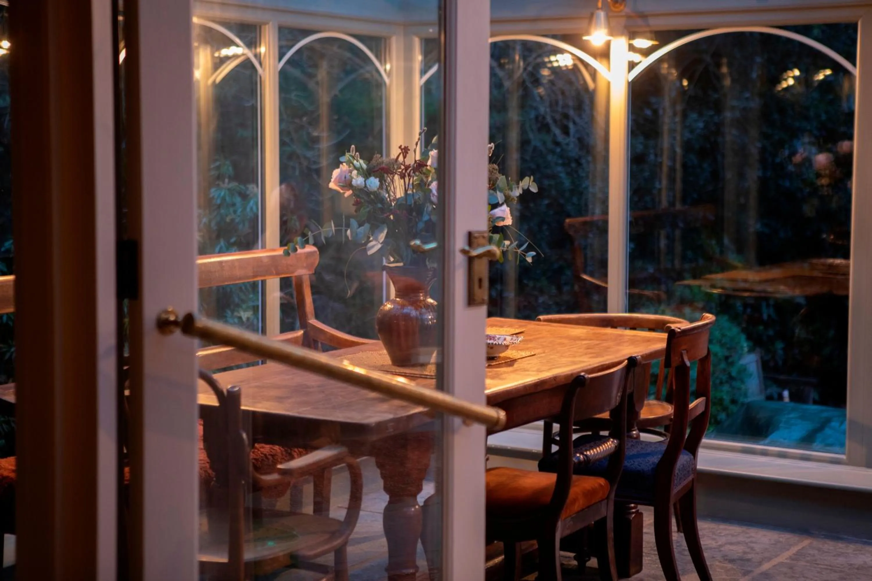Patio in Victorian House