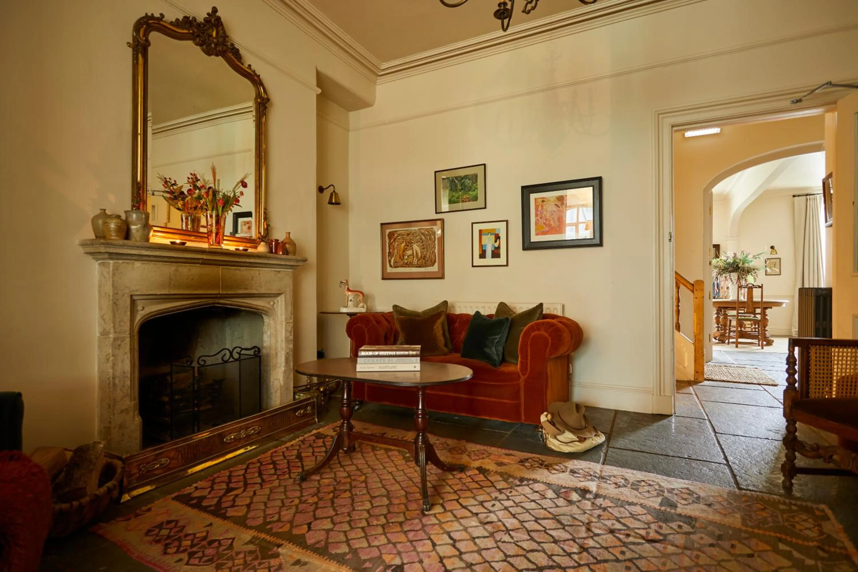 Seating area in Victorian House