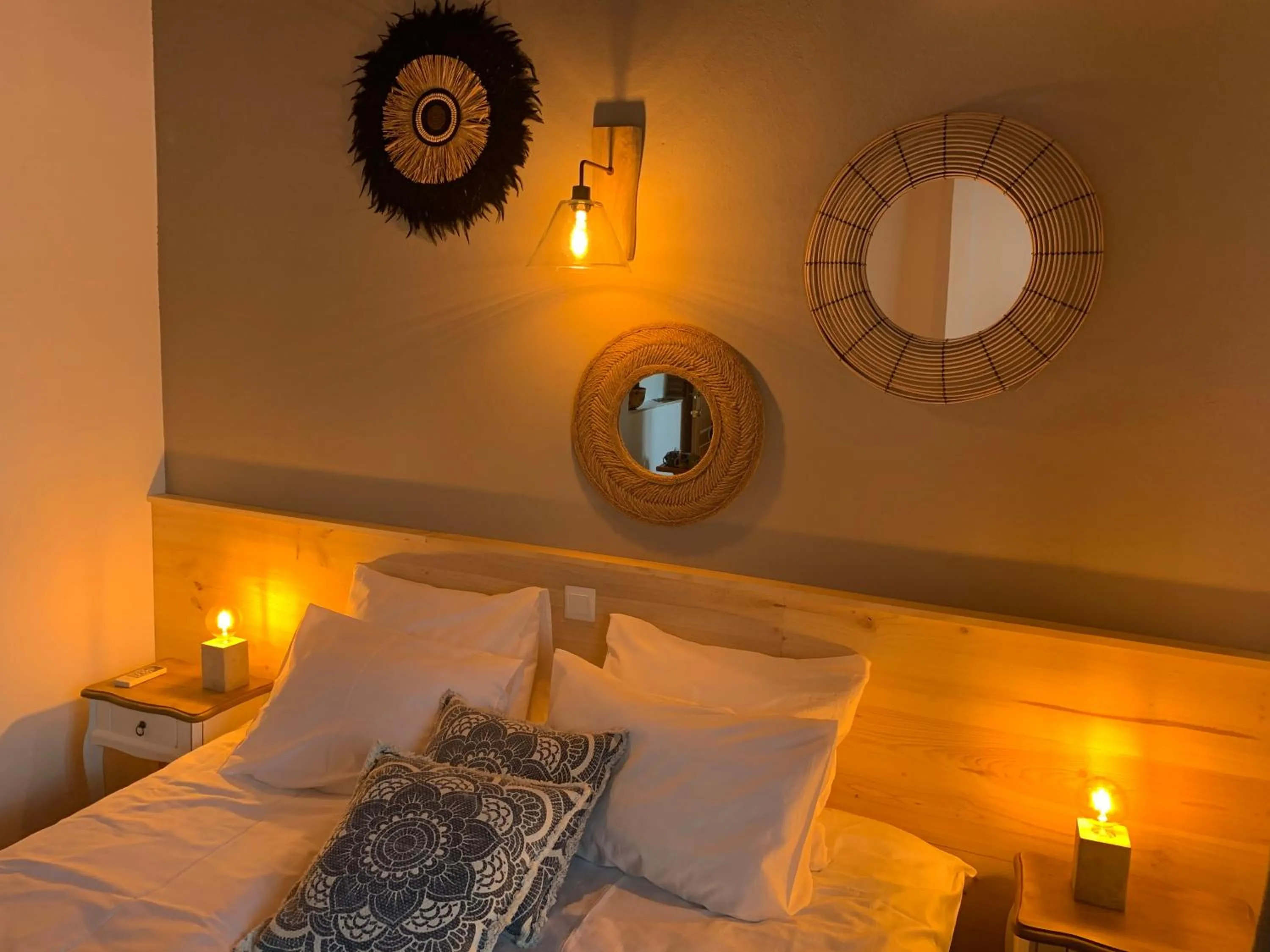 Bed in Bed And Breakfast Mirador Infinito