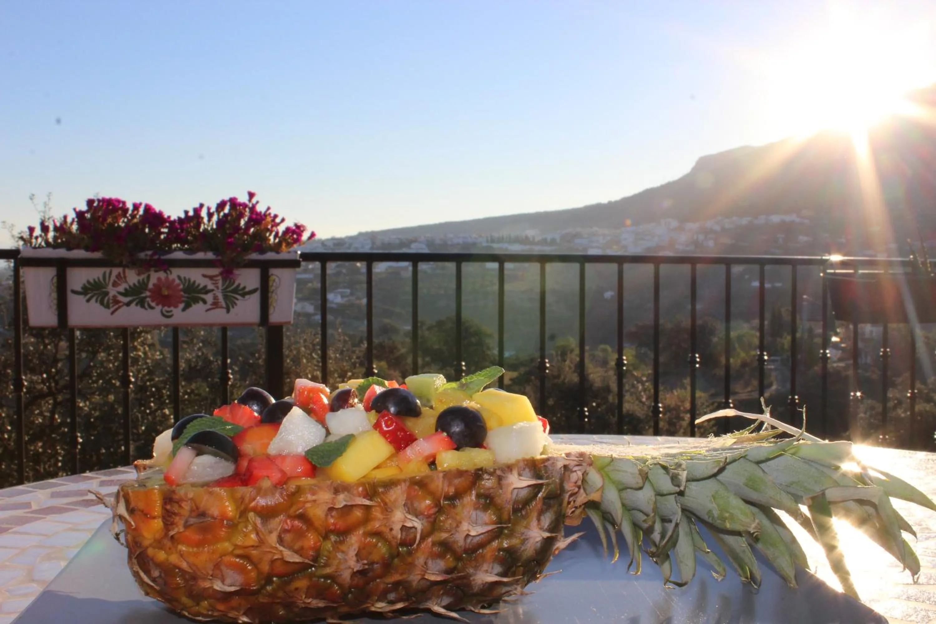 Breakfast in Bed And Breakfast Mirador Infinito