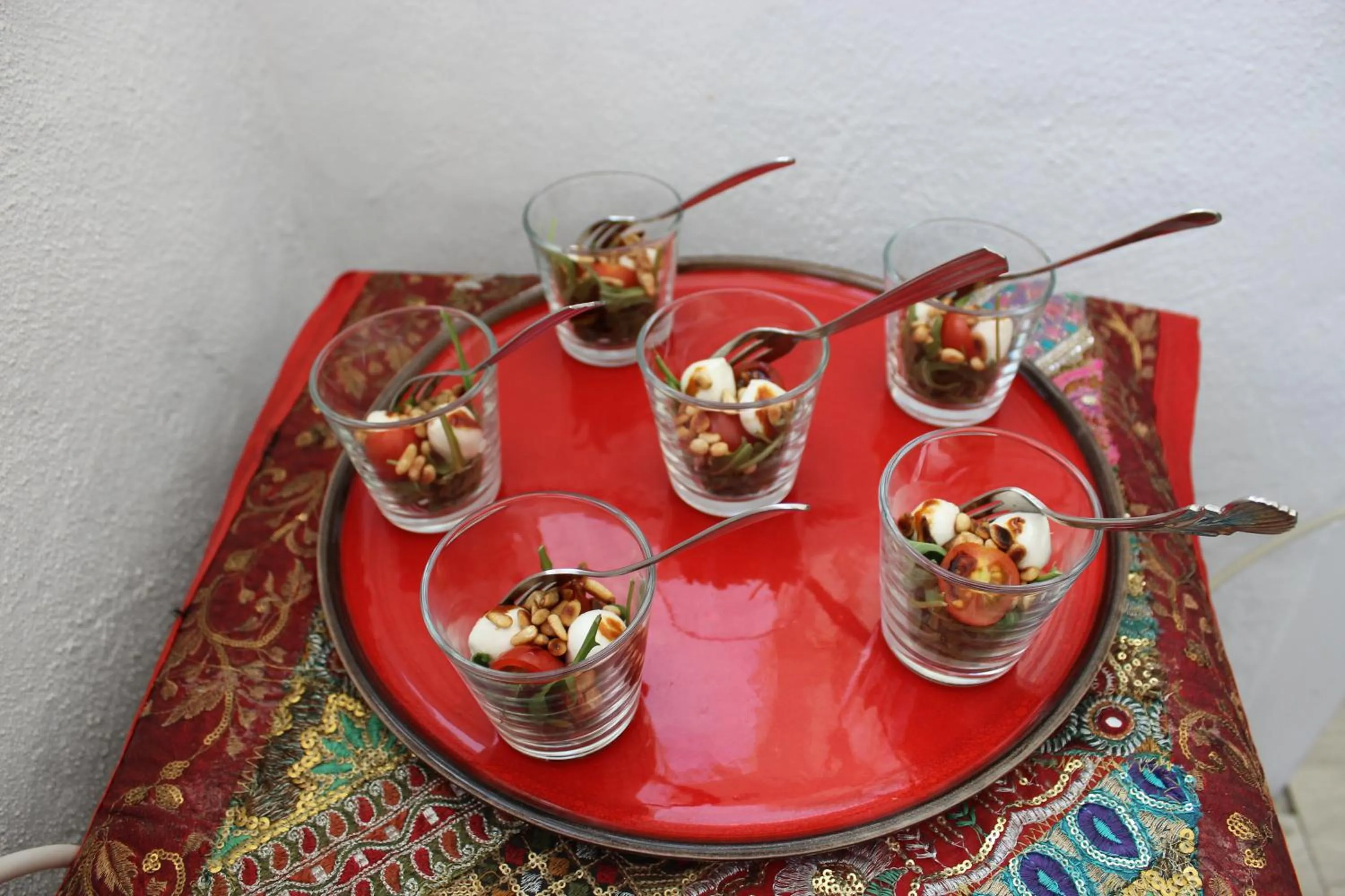 Buffet breakfast in Bed And Breakfast Mirador Infinito