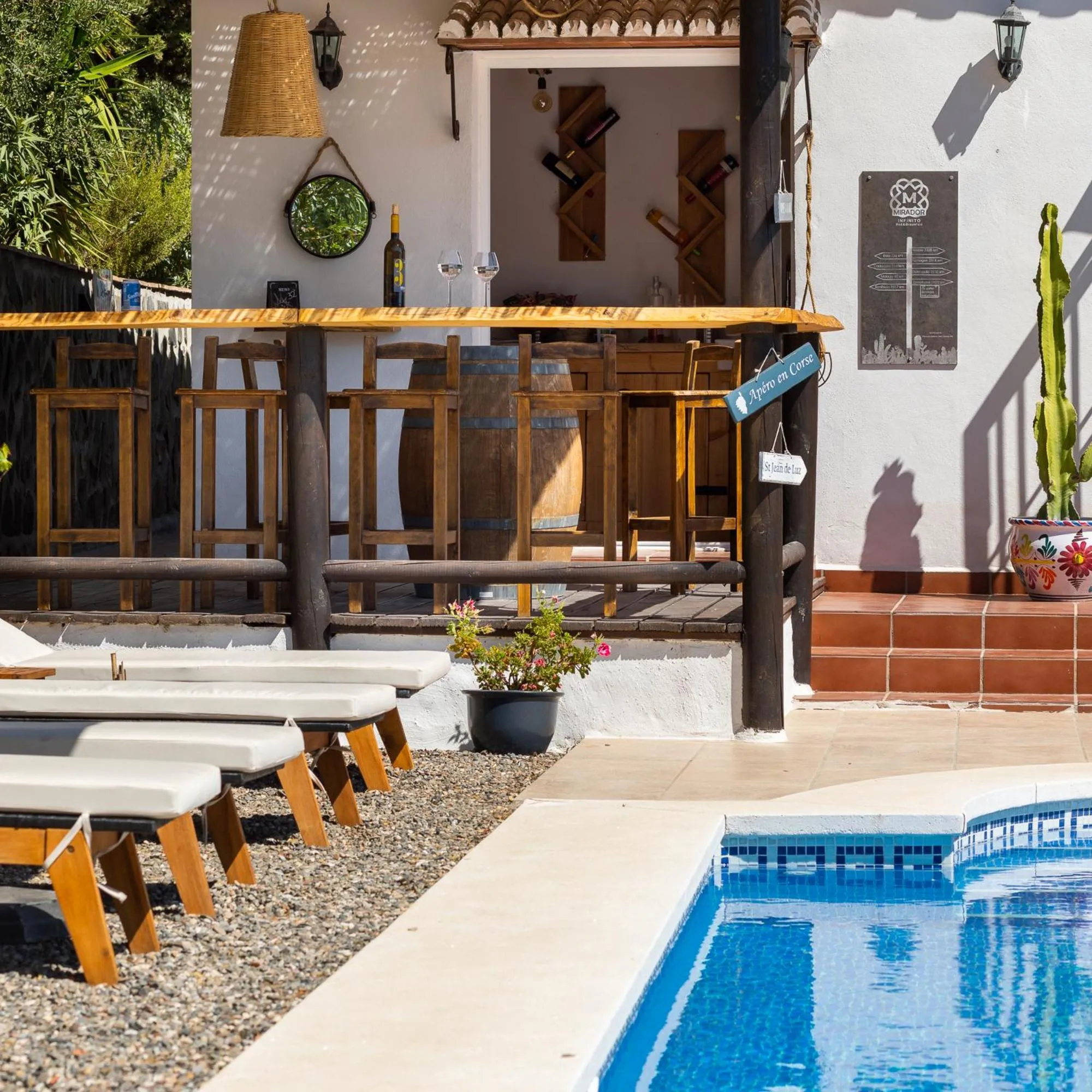 Lounge or bar in Bed And Breakfast Mirador Infinito