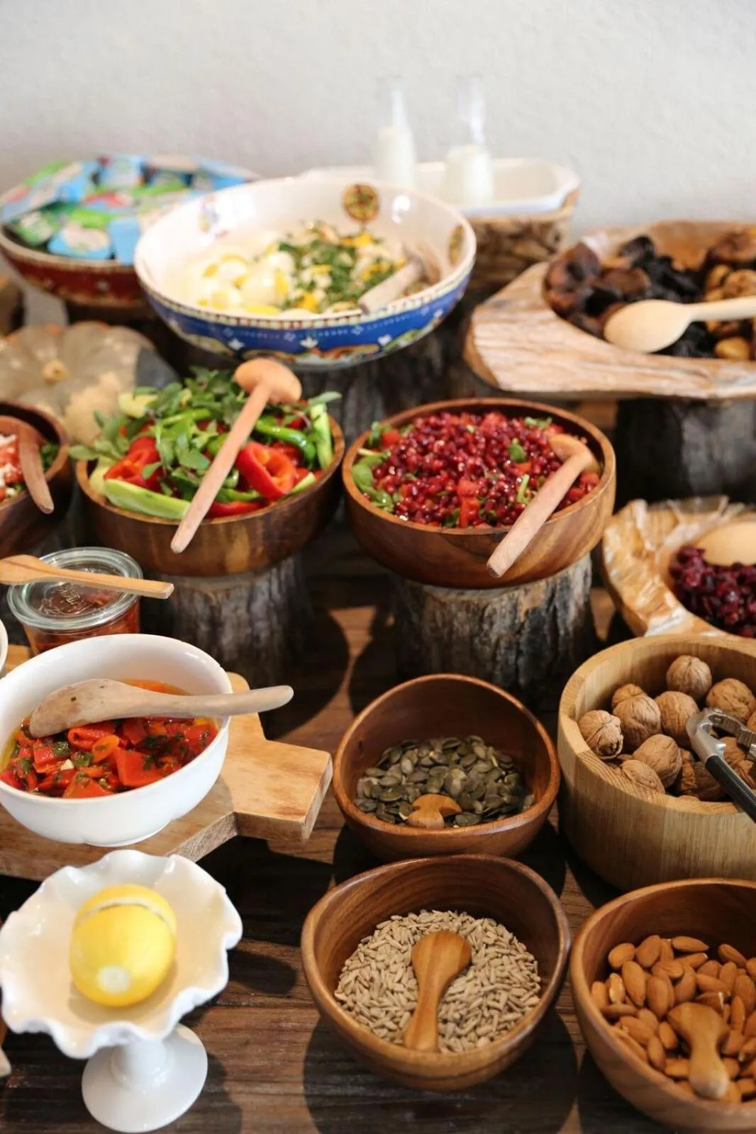 Buffet breakfast in Eskiceshme Bodrum Marina