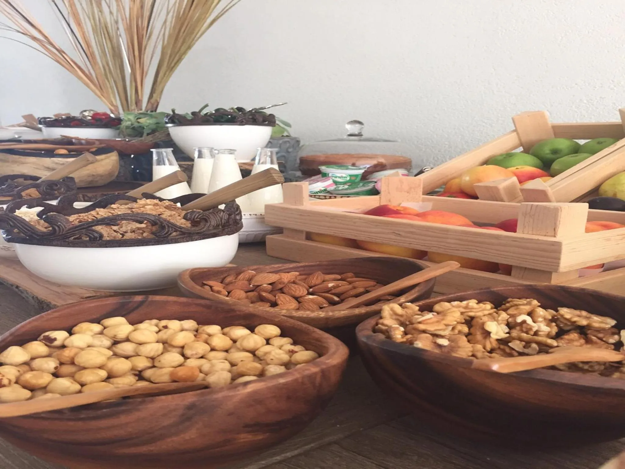 Buffet breakfast, Food in Eskiceshme Bodrum Marina