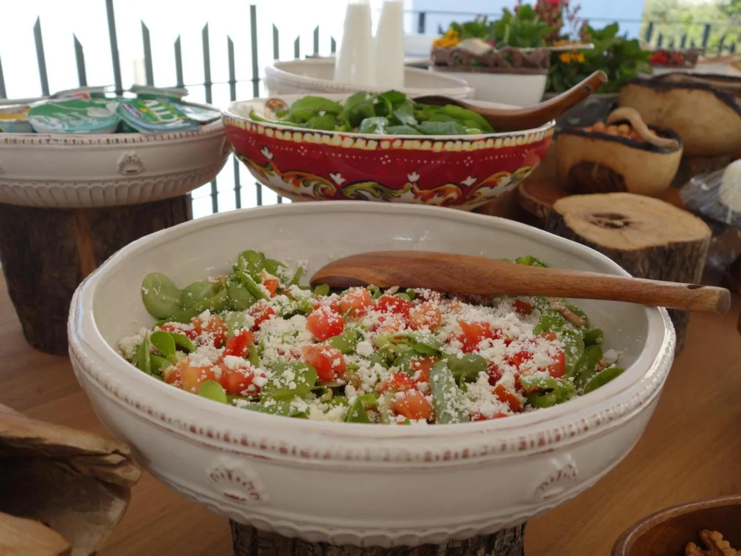 Buffet breakfast, Food in Eskiceshme Bodrum Marina