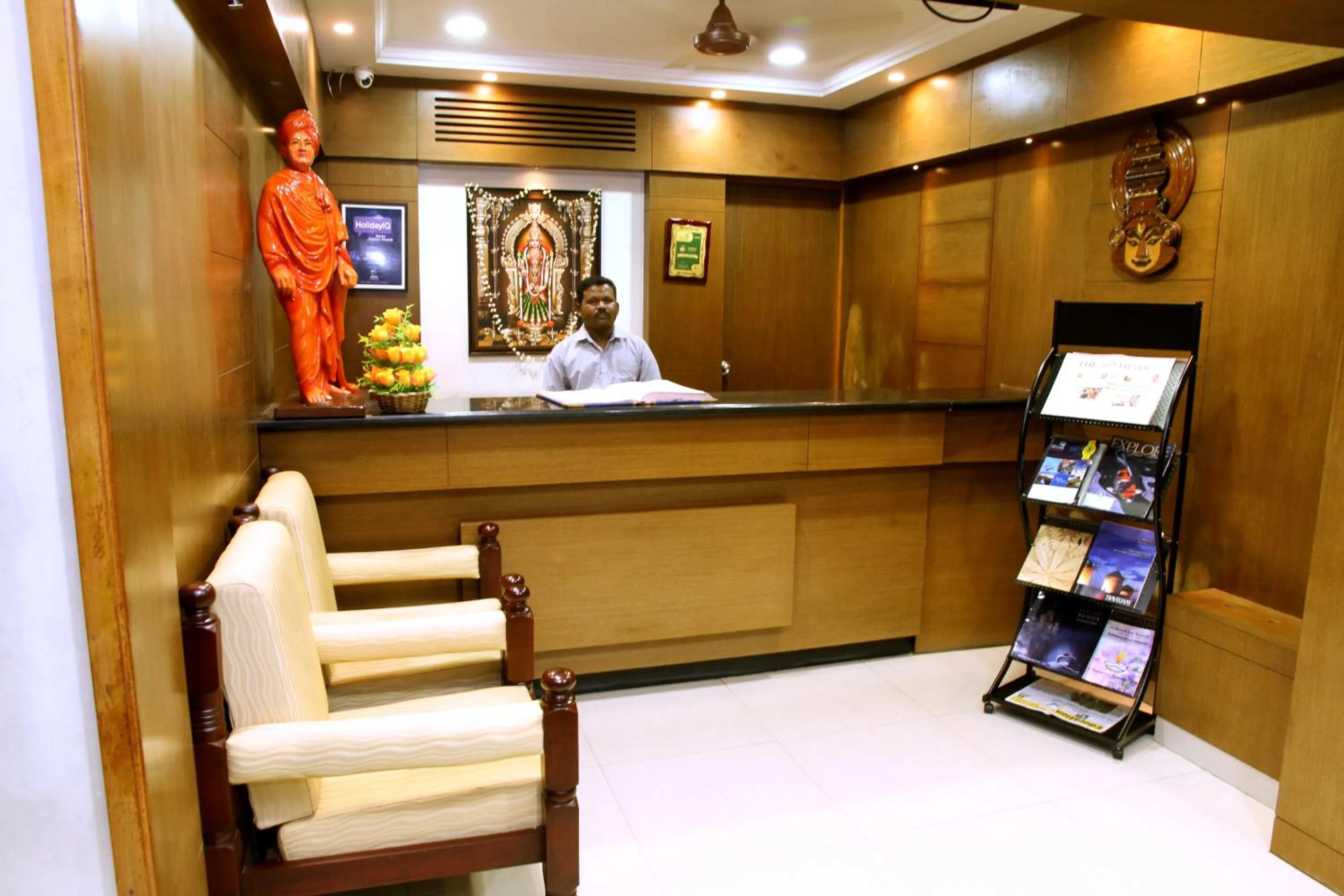 Facade/entrance in Hotel Sangam