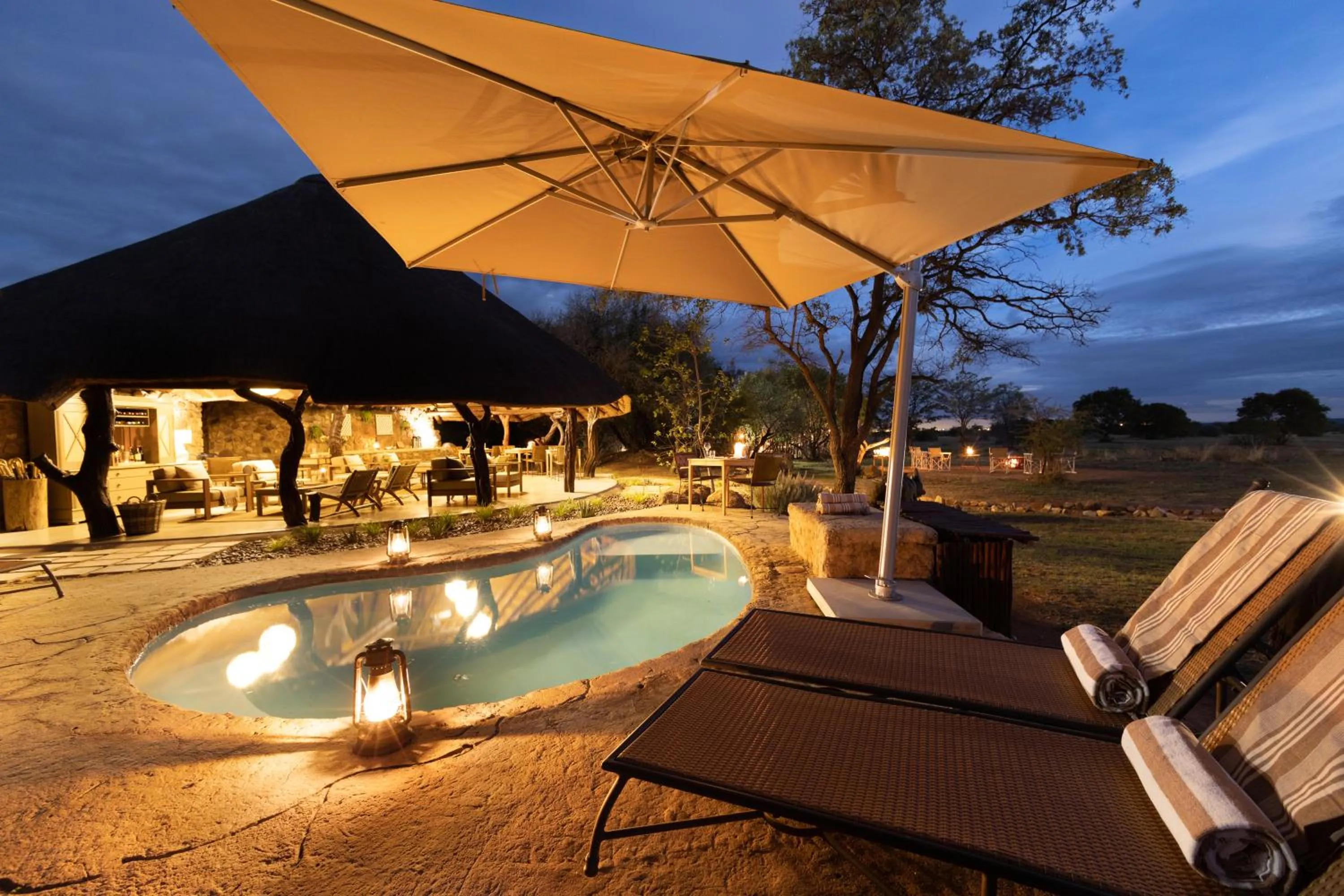 Night in Kwafubesi Tented Safari Camp