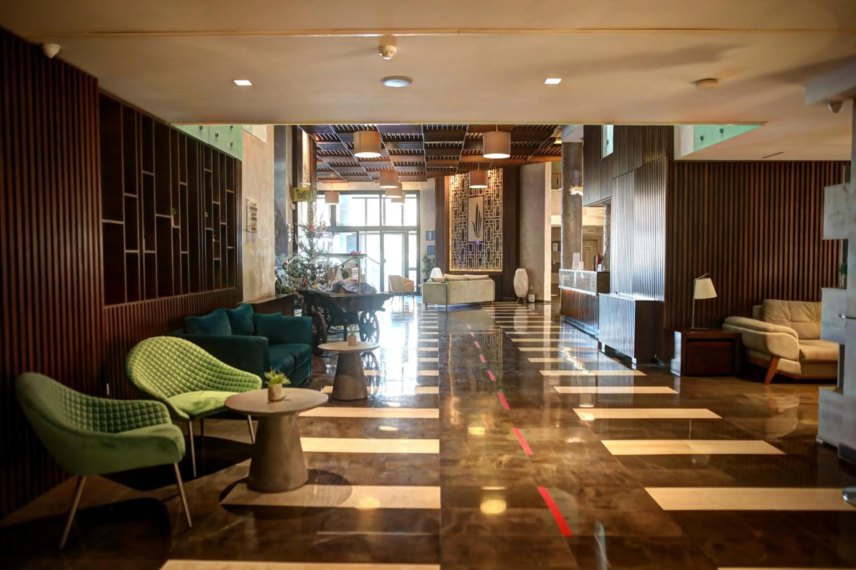 Lobby or reception in Hotel Lac Leman, LES BERGES DU LAC