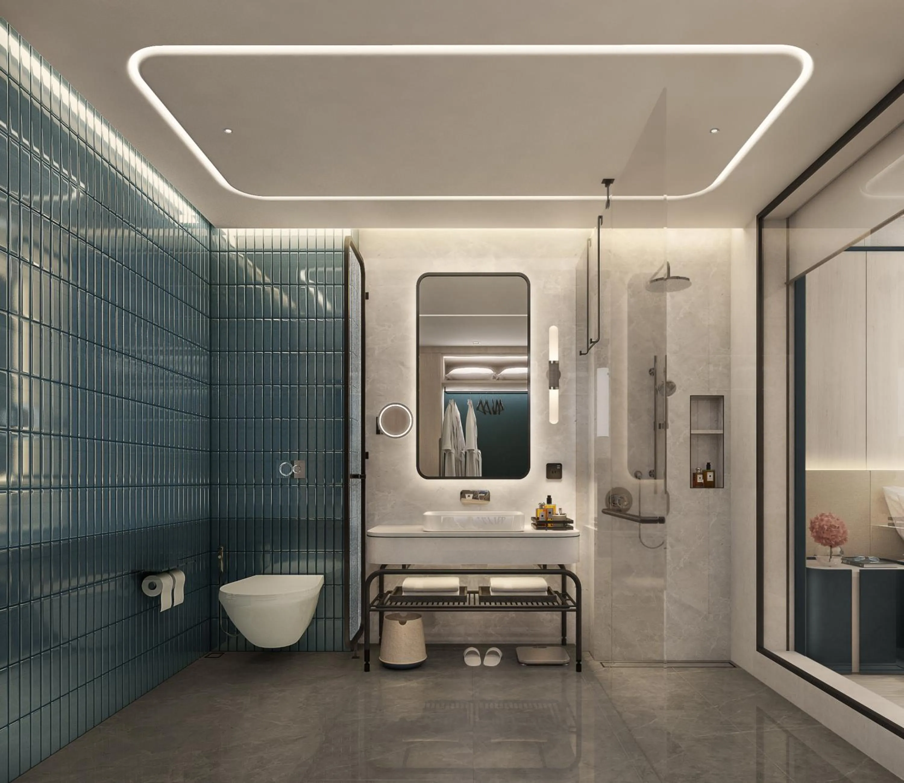 Bathroom in Crowne Plaza Dhaka Airport by IHG